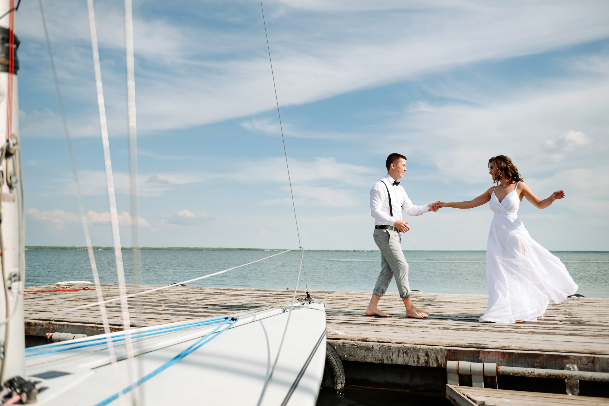 Любовь под парусами. Свадебный и сеейный фотограф в Санкт-Петербурге Елена Худякова