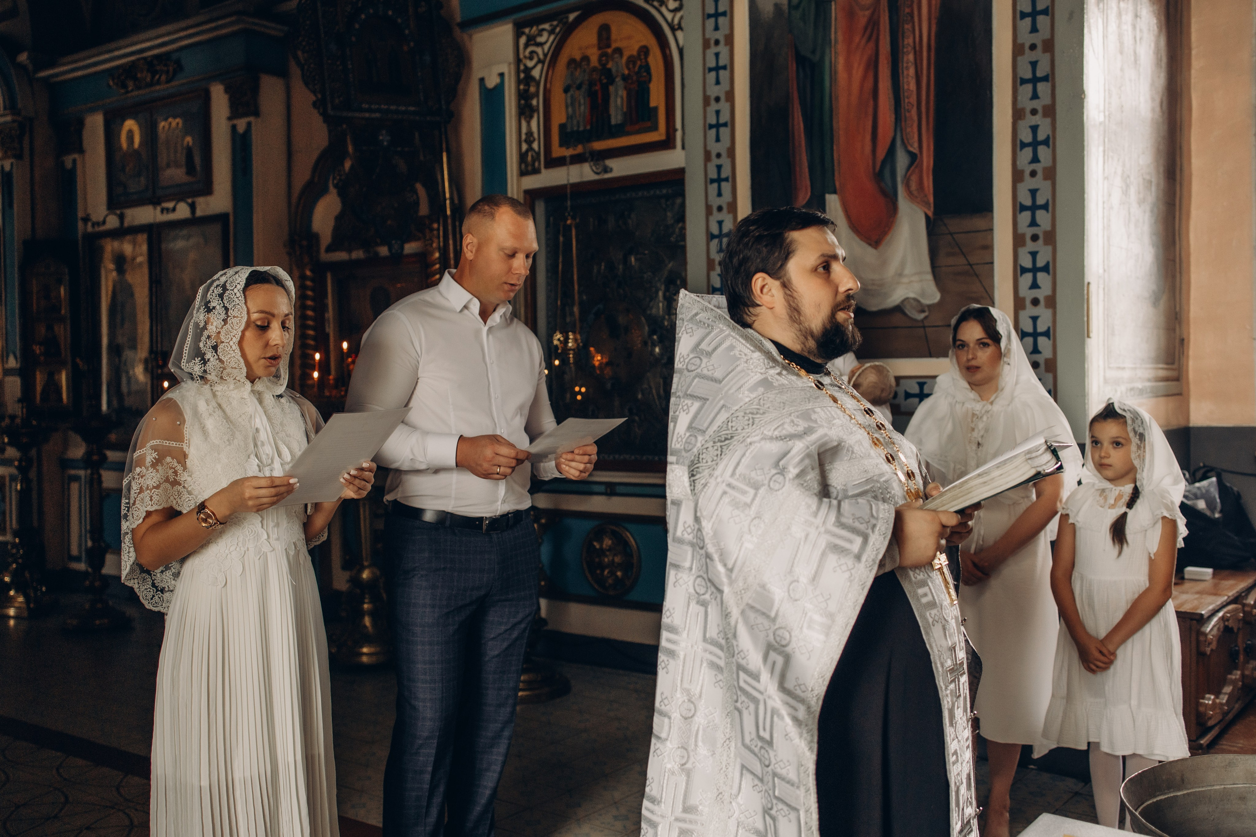 Крещение Есении. Главная