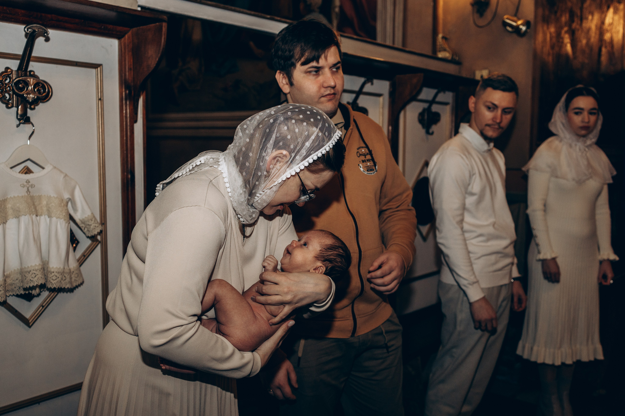 Крещение в Храме Воскресения Словущего в Даниловской Слободе. Главная