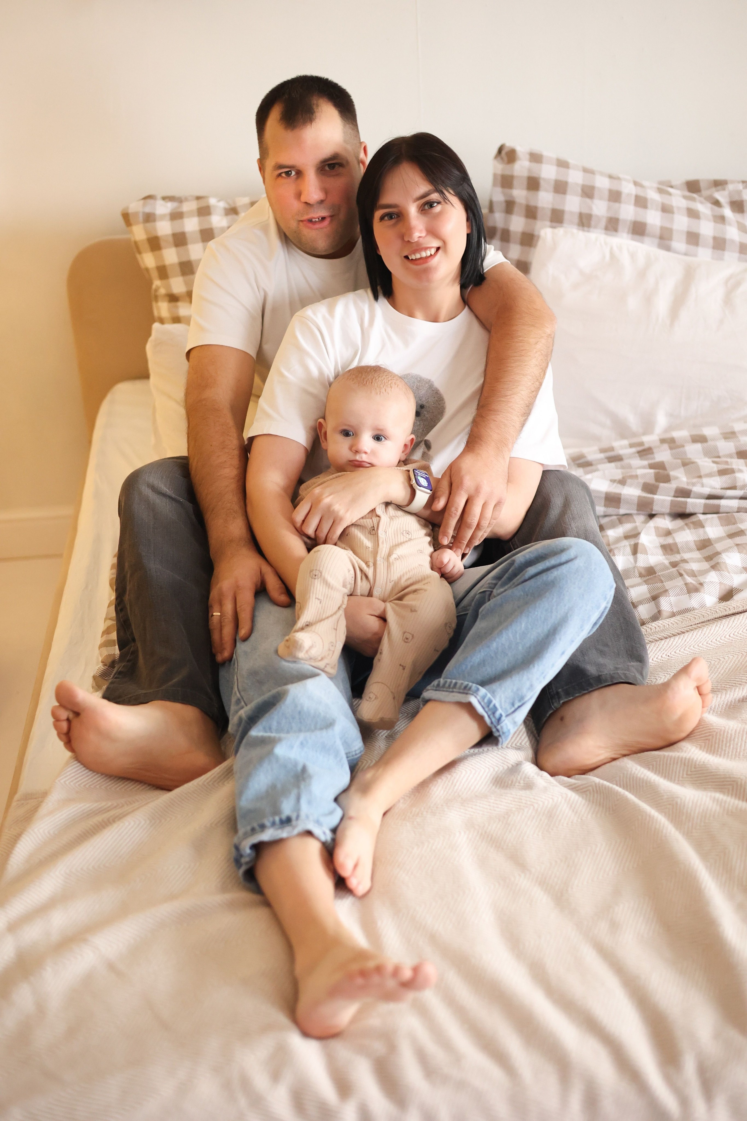 Новогодняя фотосессия. Надя, Денис и Макс. Фотограф ANNA GEREIHAN