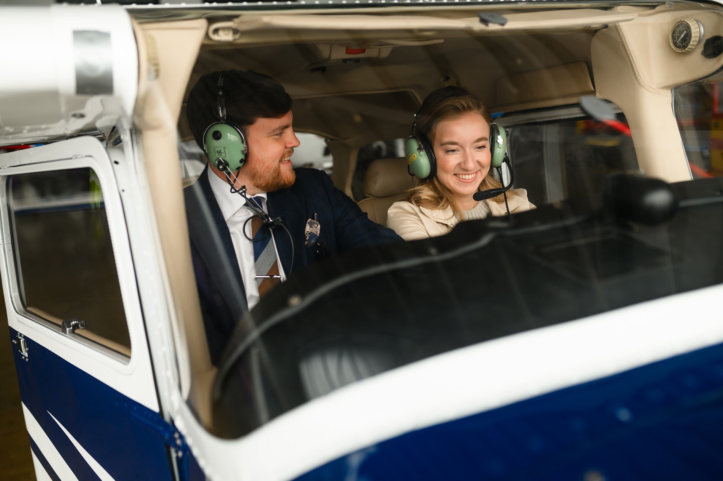 Love-story. Самолёт. Фотограф Марина Росси
