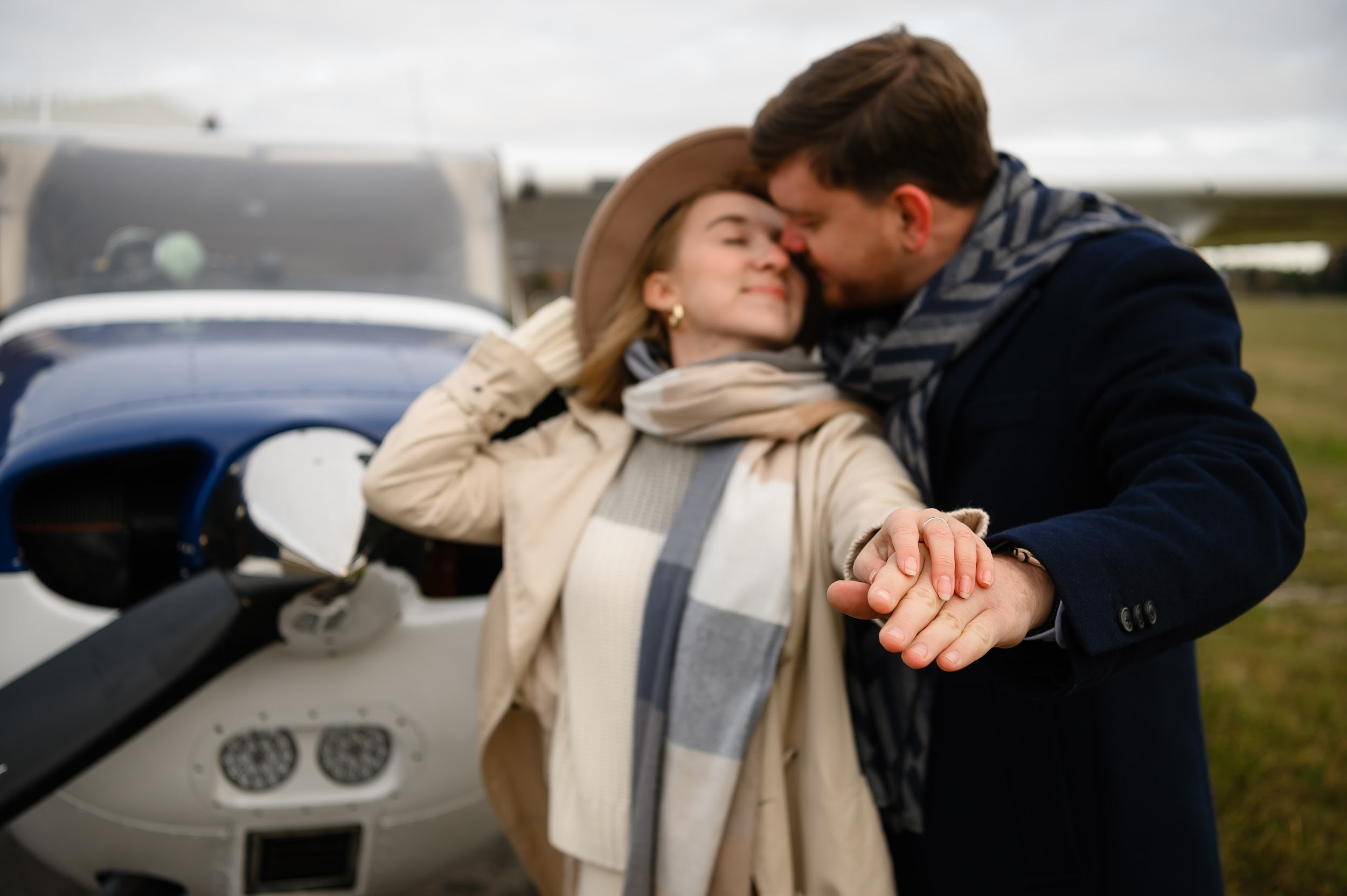 Love-story. Самолёт. Фотограф Марина Росси