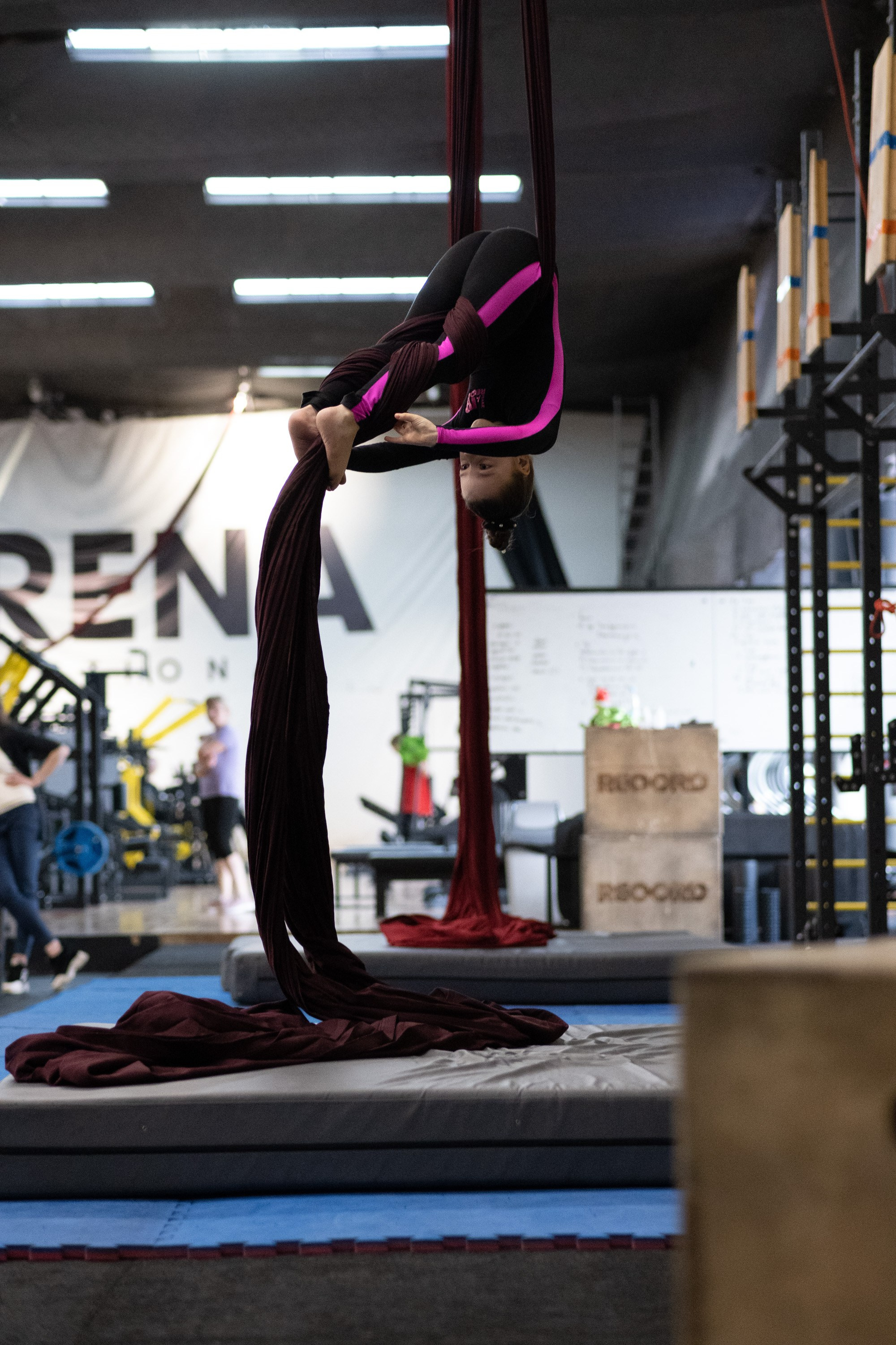 Внутриклубные соревнования по воздушной гимнастике 02.04.23