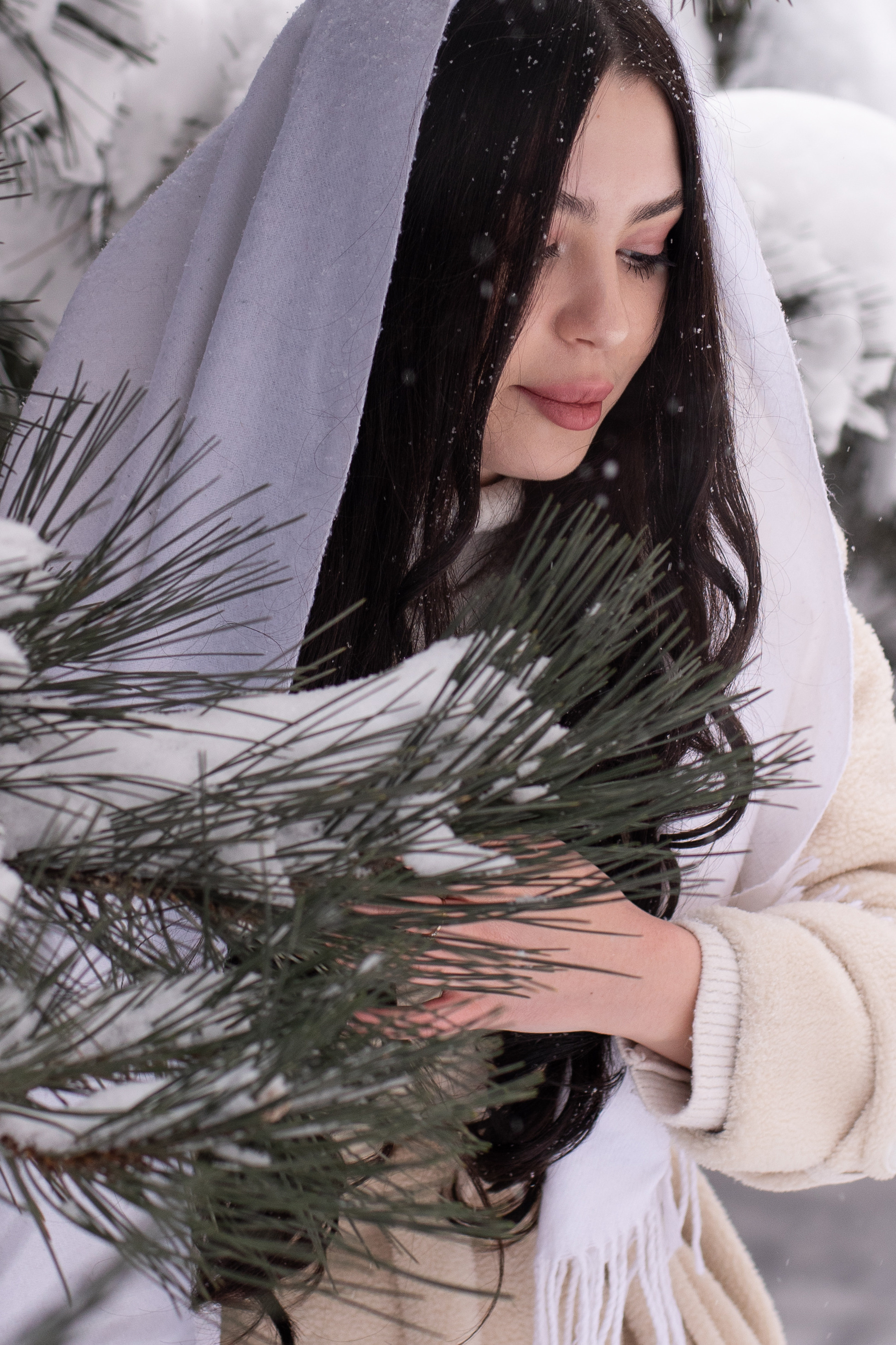 Первый снег. Свадебный и семейный фотограф в Ставрополе Евгения Кузьмичева