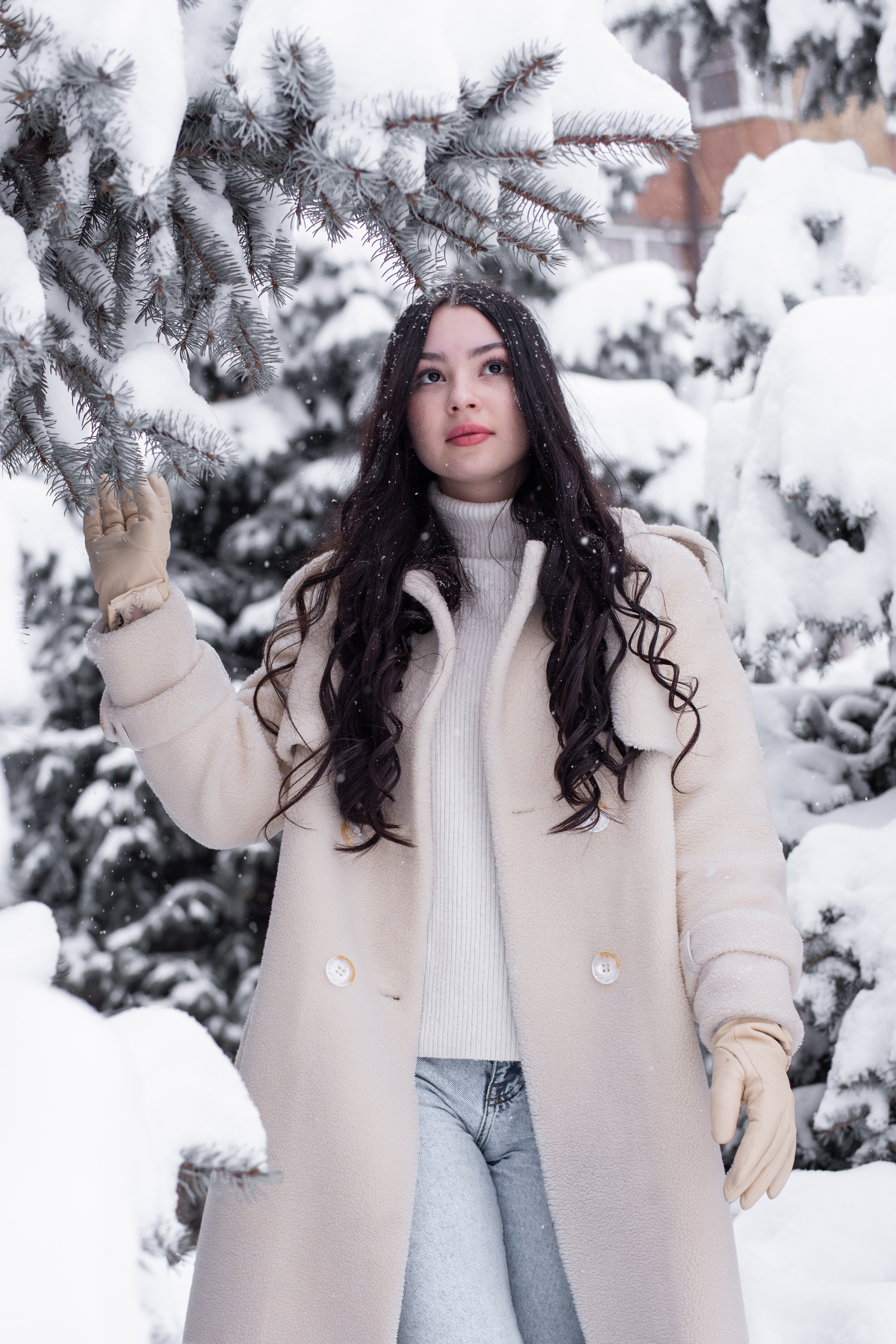 Первый снег. Свадебный и семейный фотограф в Ставрополе Евгения Кузьмичева