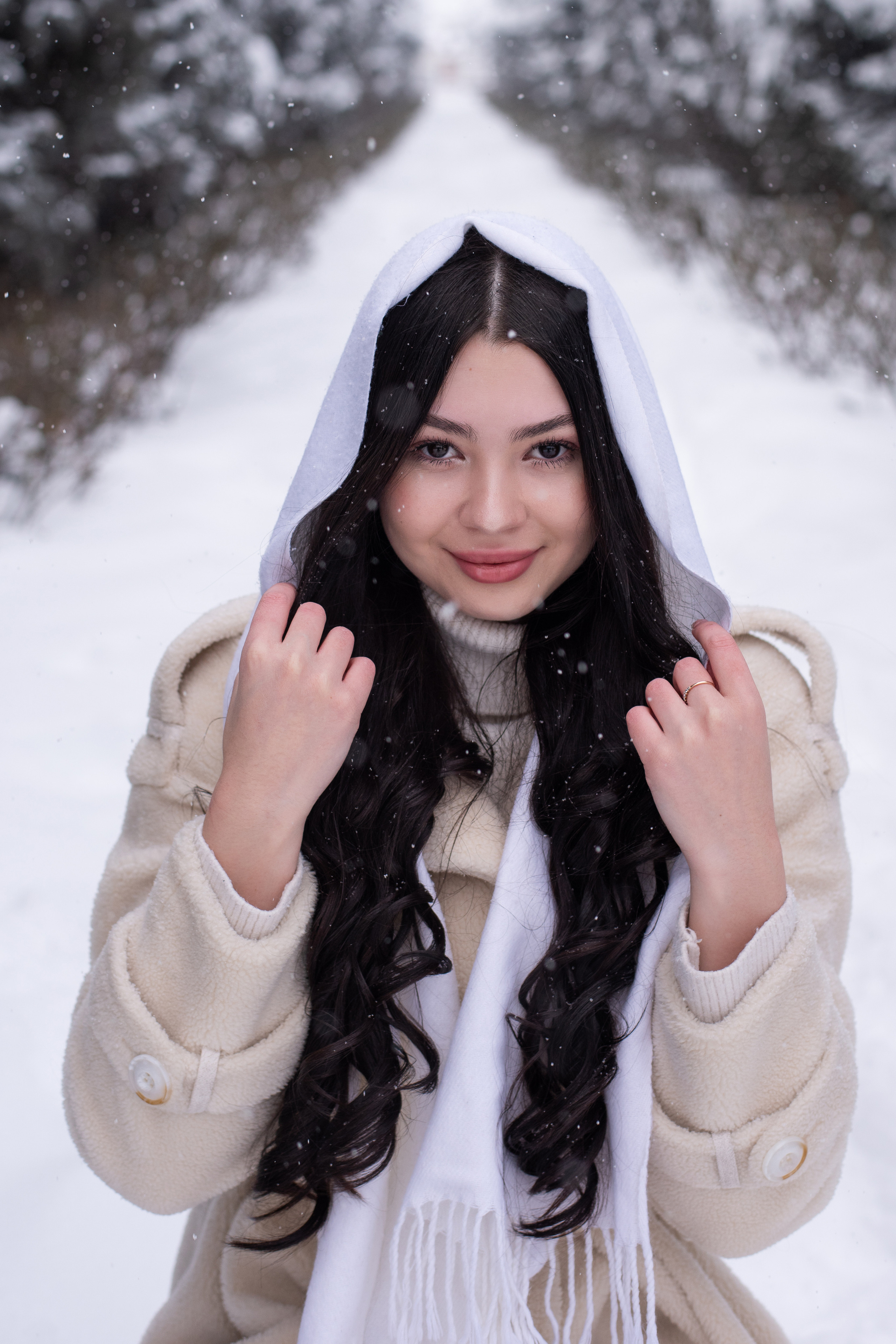 Первый снег. Свадебный и семейный фотограф в Ставрополе Евгения Кузьмичева