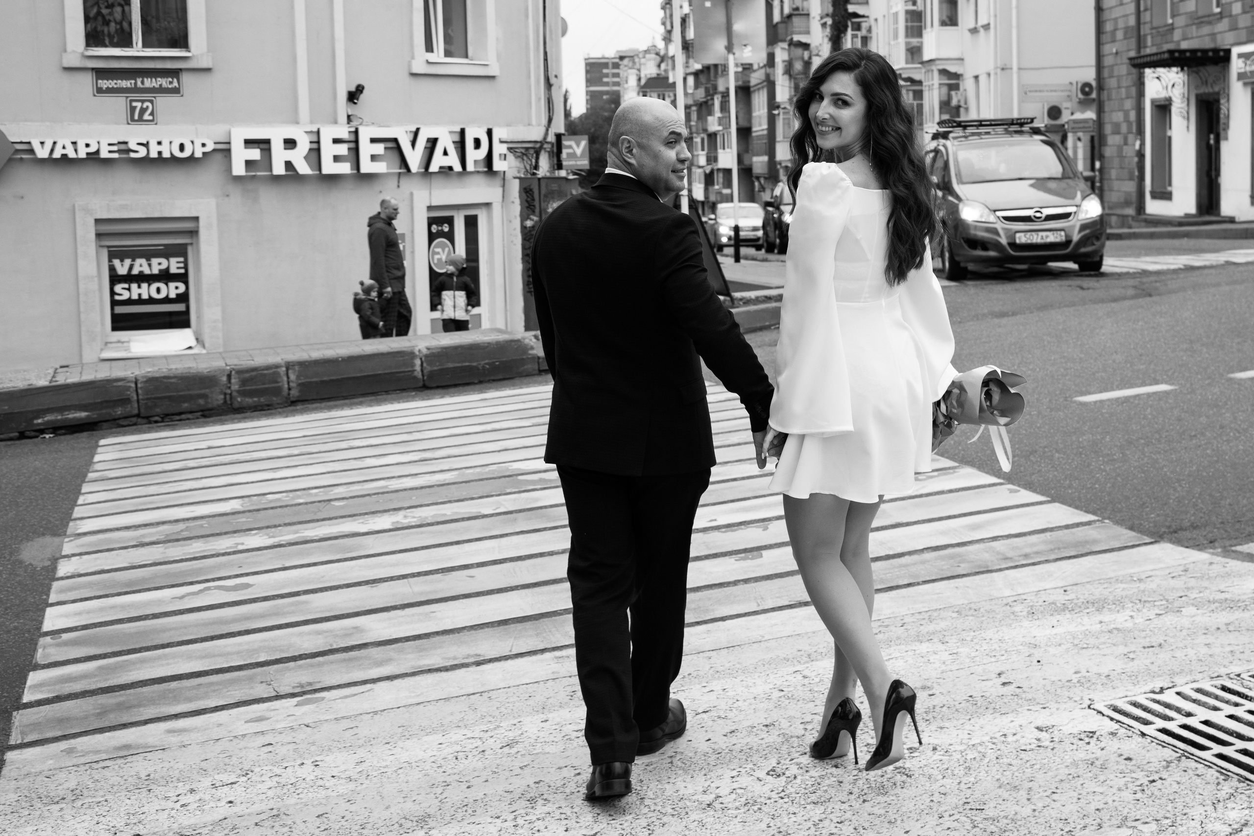 Свадебная прогулка. Свадебный и семейный фотограф в Ставрополе Евгения Кузьмичева