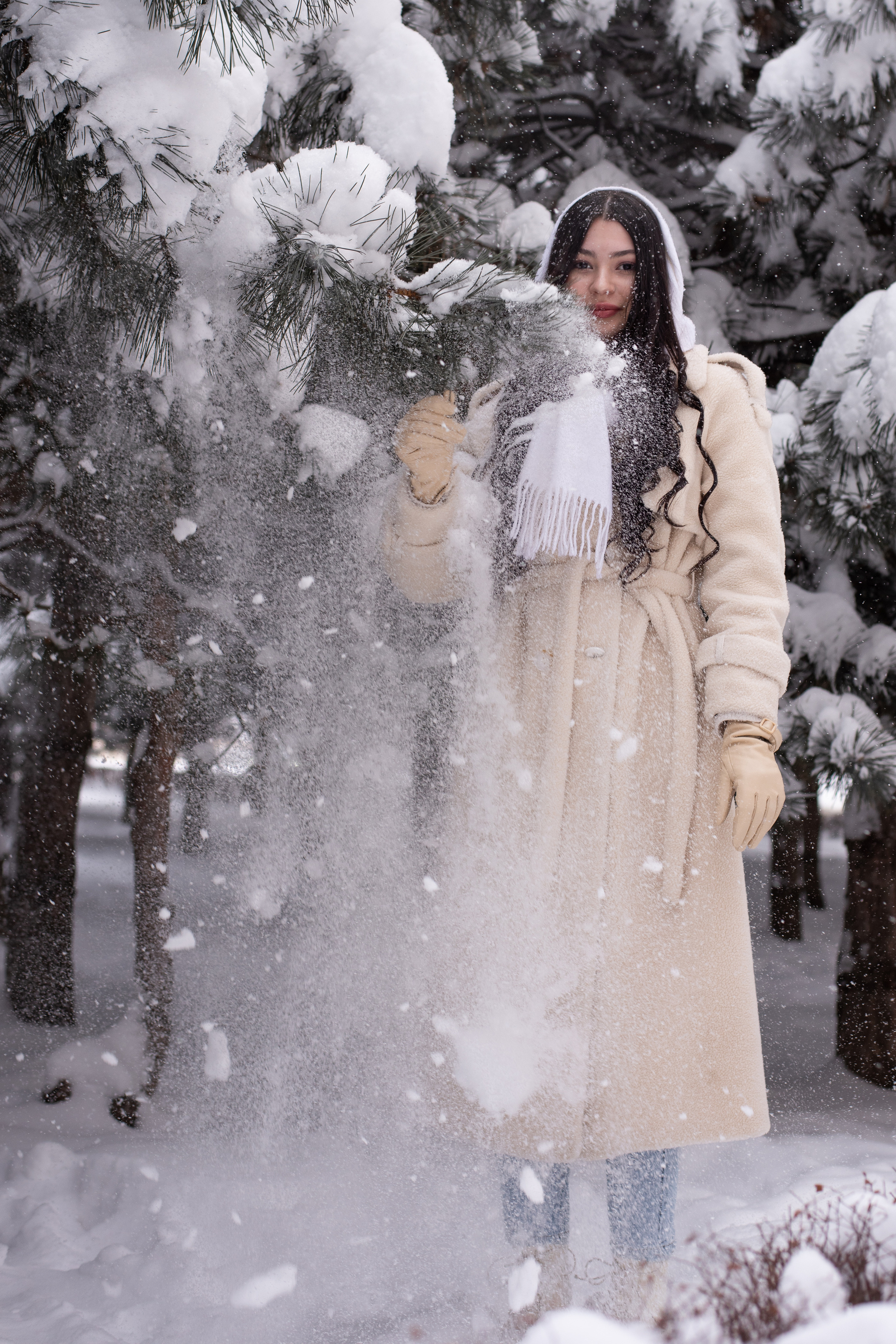 Первый снег. Свадебный и семейный фотограф в Ставрополе Евгения Кузьмичева