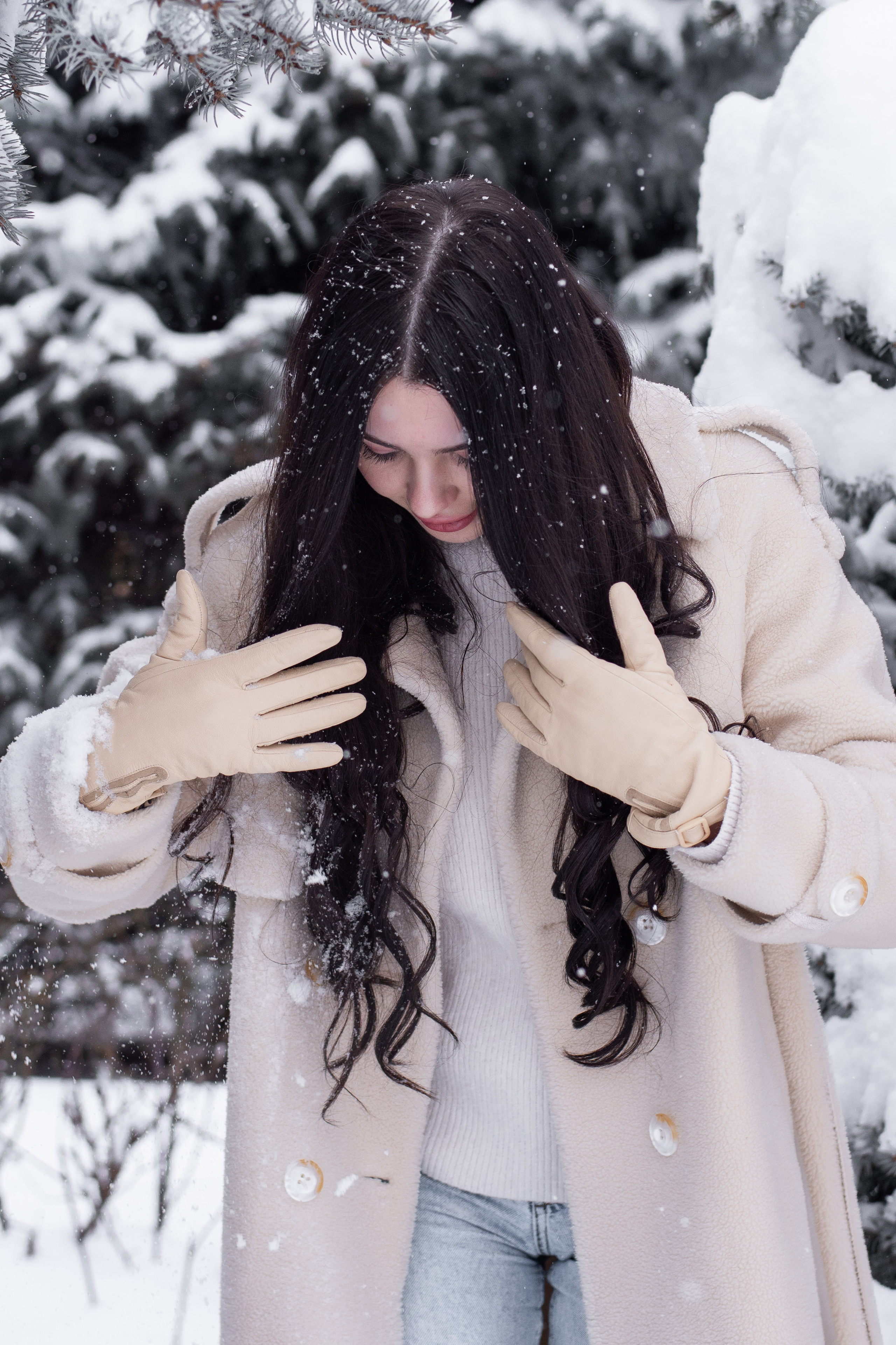 Первый снег. Свадебный и семейный фотограф в Ставрополе Евгения Кузьмичева