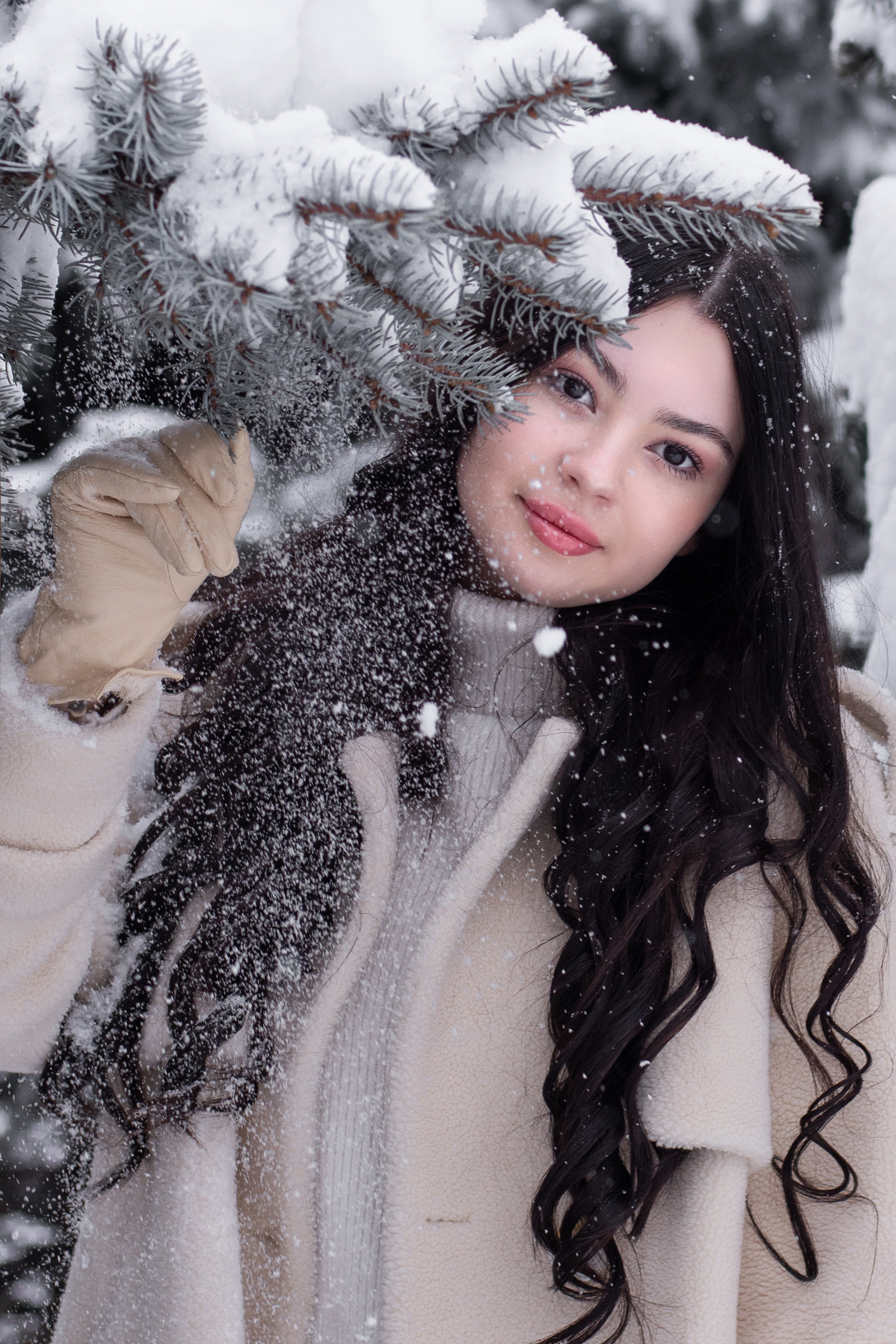 Первый снег. Свадебный и семейный фотограф в Ставрополе Евгения Кузьмичева