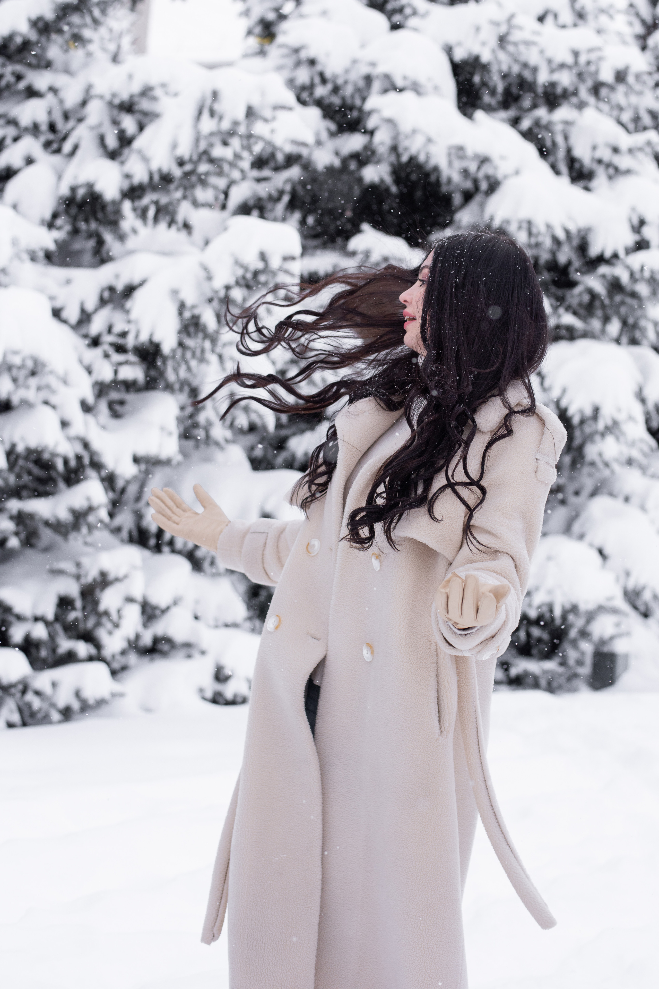 Первый снег. Свадебный и семейный фотограф в Ставрополе Евгения Кузьмичева
