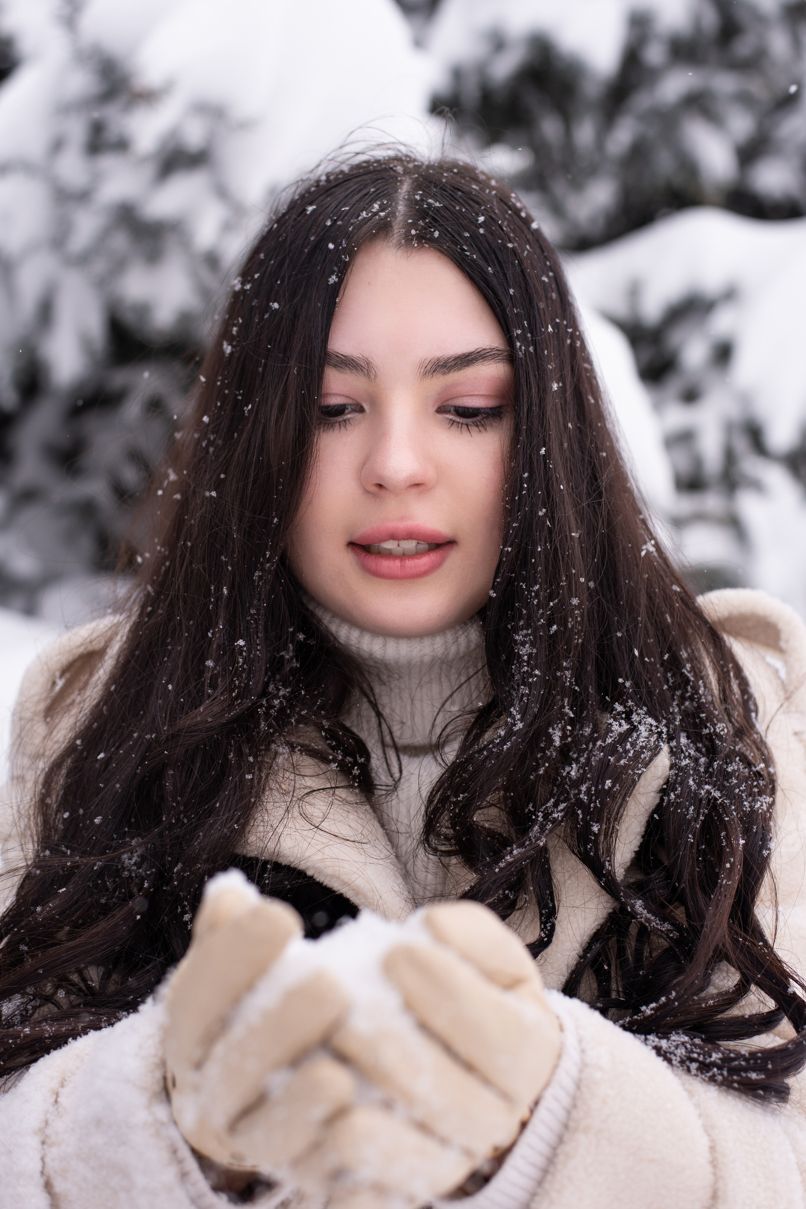 Первый снег. Свадебный и семейный фотограф в Ставрополе Евгения Кузьмичева