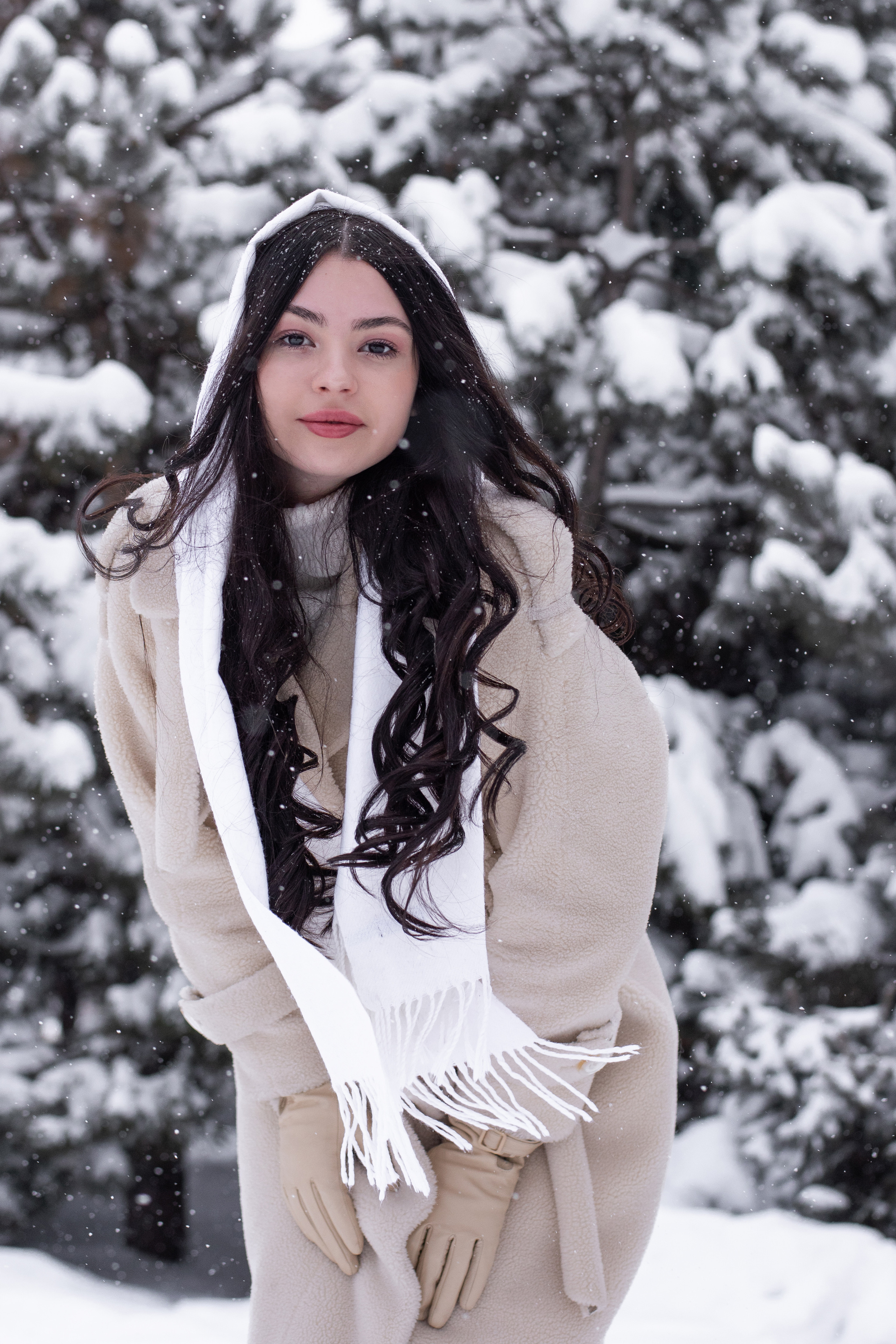 Первый снег. Свадебный и семейный фотограф в Ставрополе Евгения Кузьмичева