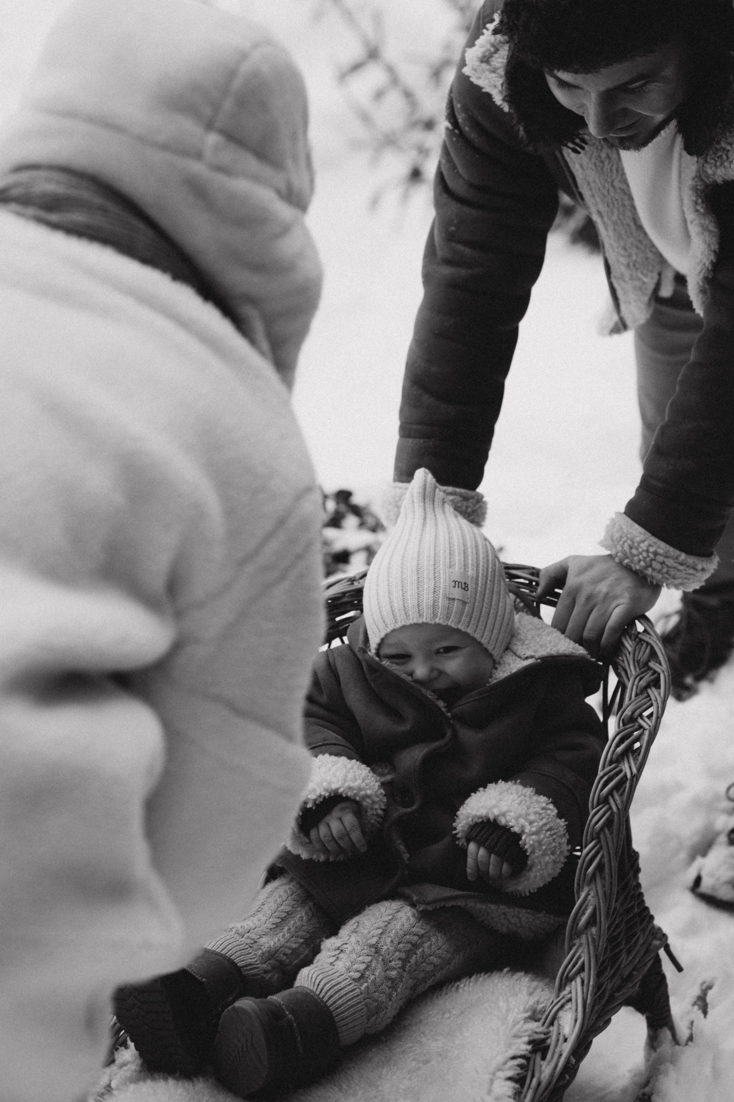 Одним снежным днем!. Семейный фотограф Москва