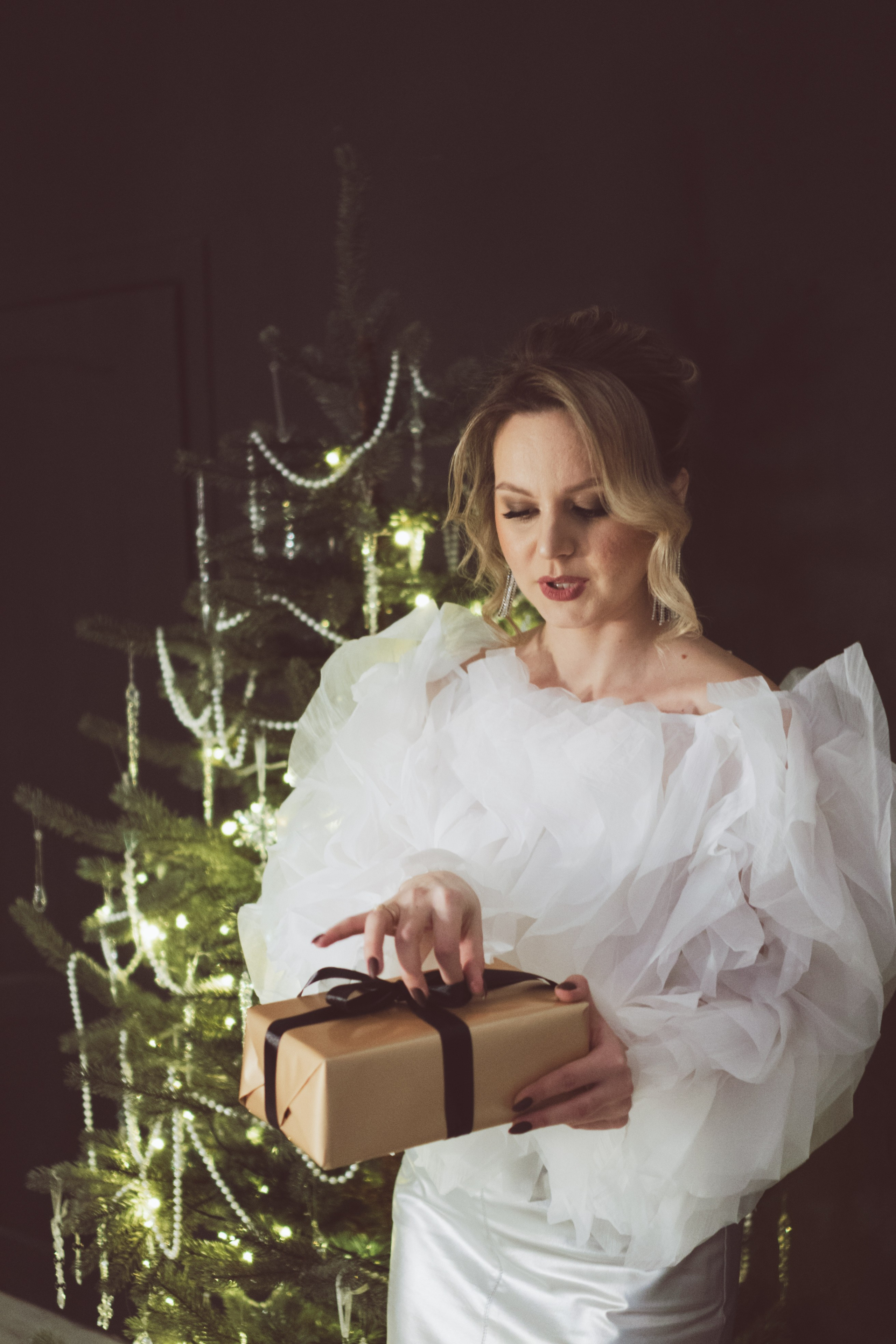 НОВОГОДНЯЯ ФОТОСЕСИИЯ В СТУДИИ ДЛЯ ДЕВУШКИ И ПРОГУЛКА ПО ЧЕРНЫШЕВСКОЙ. Профессиональный фотограф, Санкт-Петербург — Виктория Богомолова