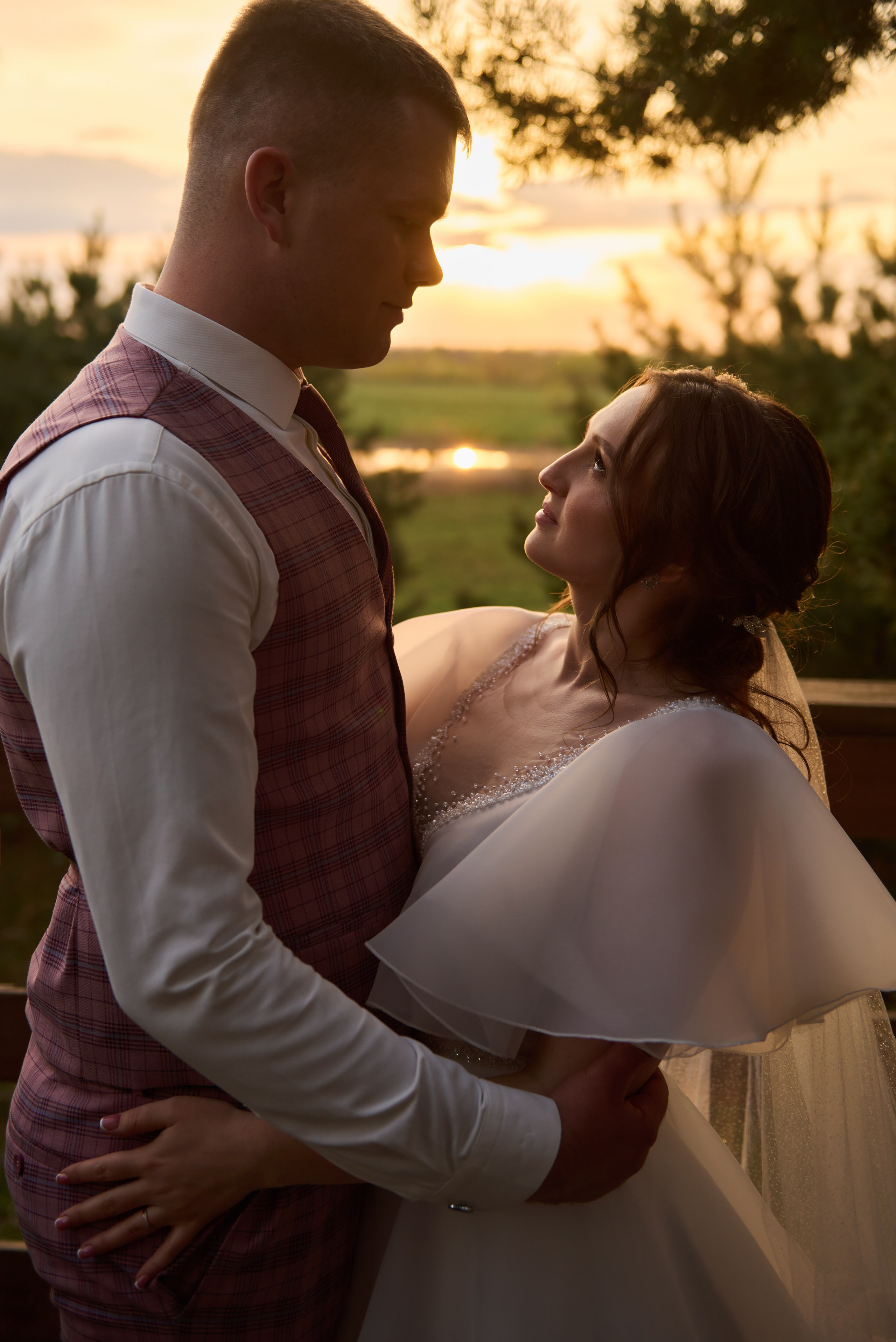 Фотосессия на закате