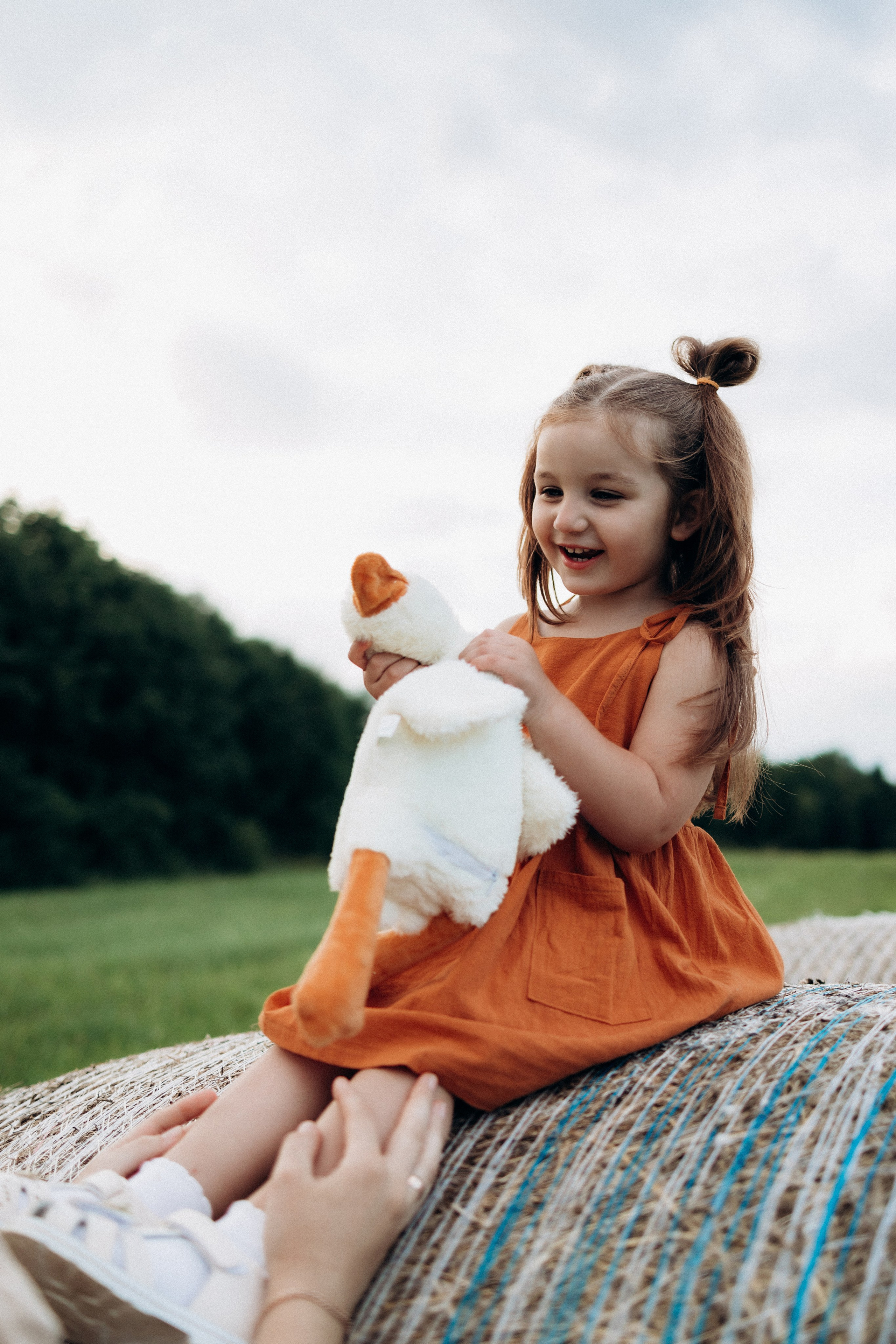 Катя и малышка Аня. Фотограф Елена Рябцева