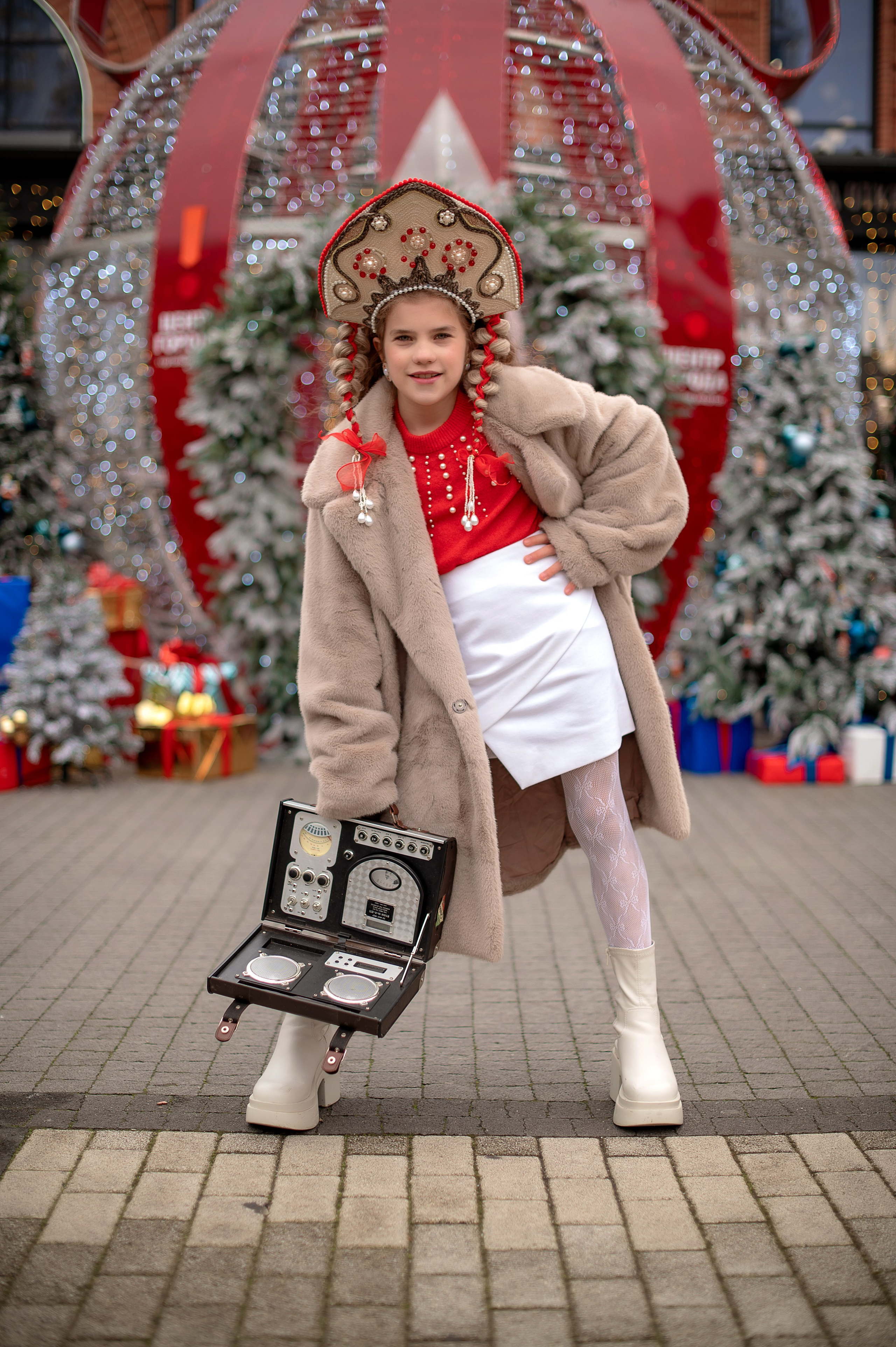 Семейная новогодняя фотосессия в г. Краснодар. Семейный и детский фотограф в Краснодаре Ольга Осинцева