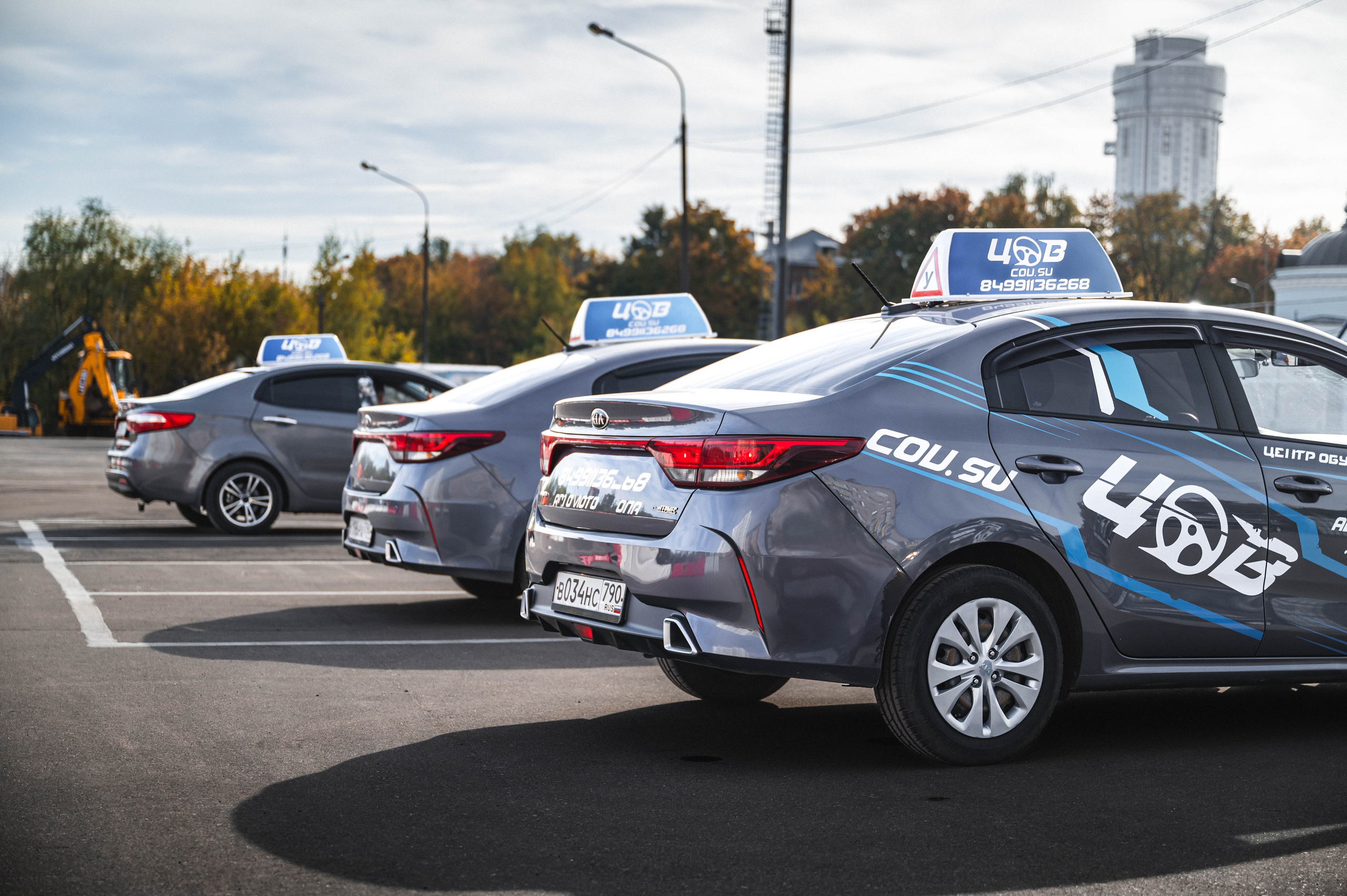 Фотосессия для автошколы ЦОВ-Химки. Автомобильный фотограф в Москве — Сидоров Дмитрий
