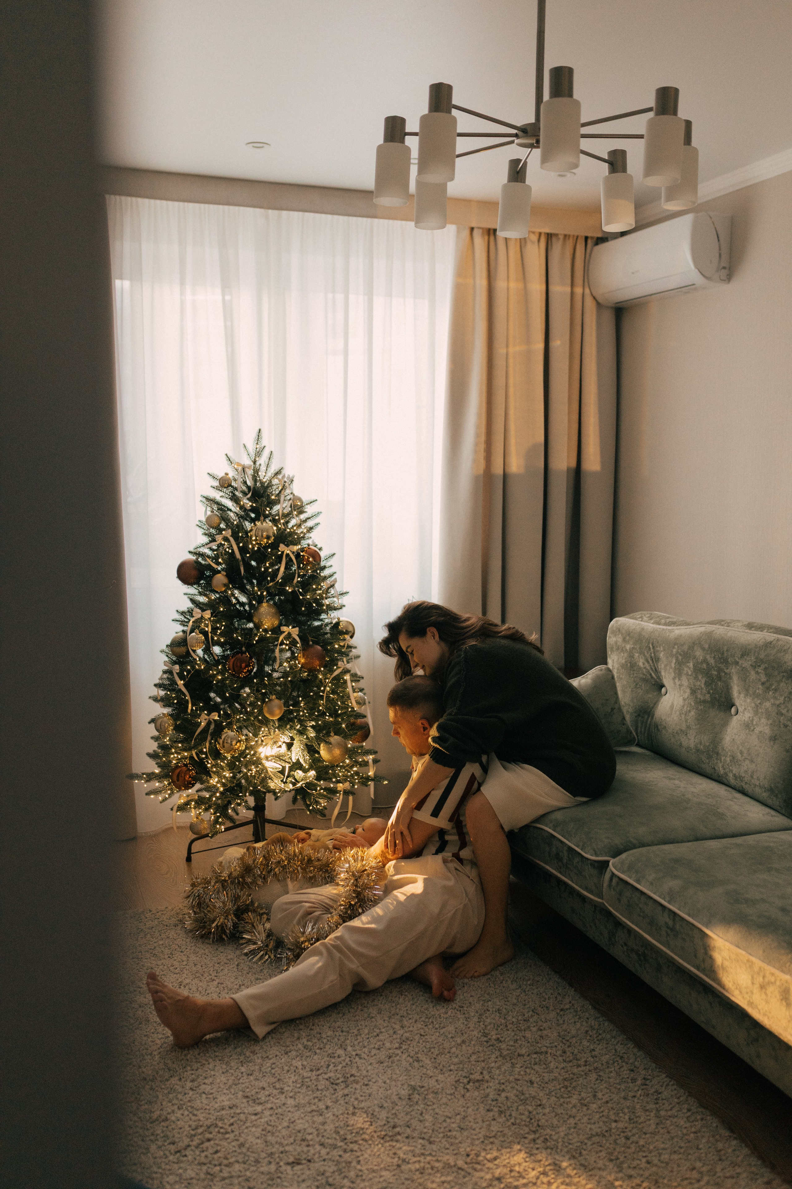 Первое Рождество Ярослава. Семейный фотограф в Новороссийске и Анапе Александра Яковлева