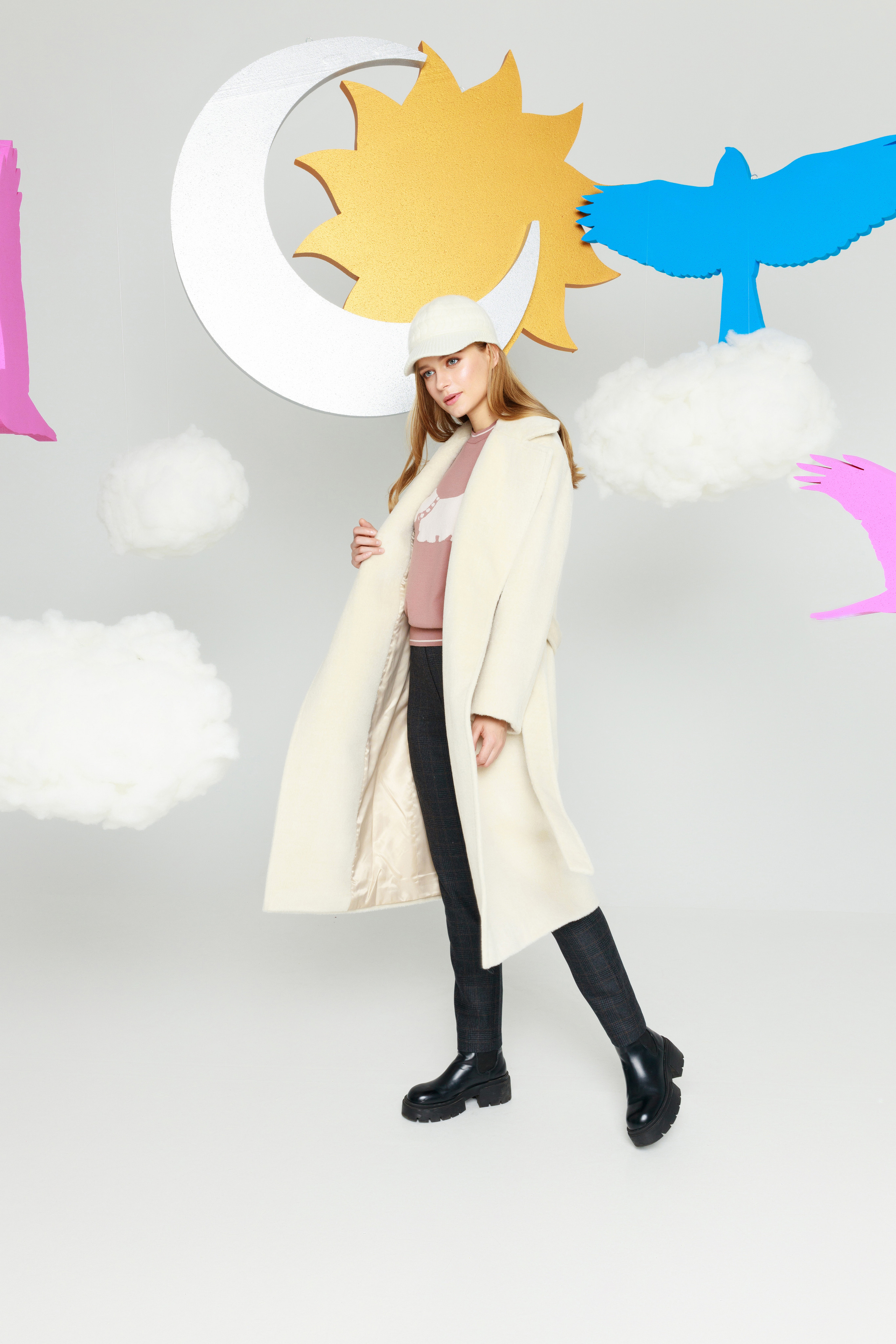 Съемка для KHAN Cashmere. Фотограф Виктория Плотницкая