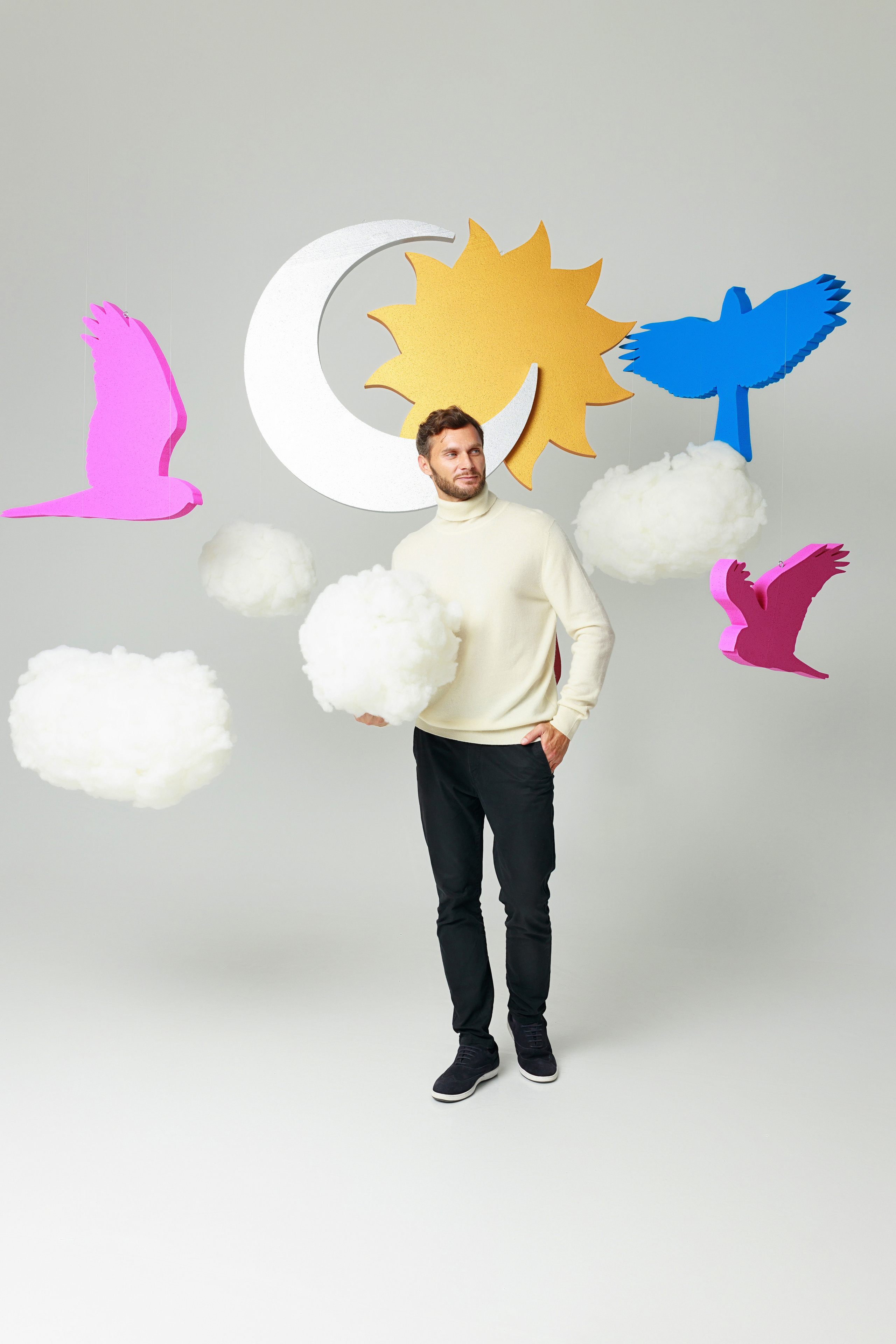 Съемка для KHAN Cashmere. Фотограф Виктория Плотницкая