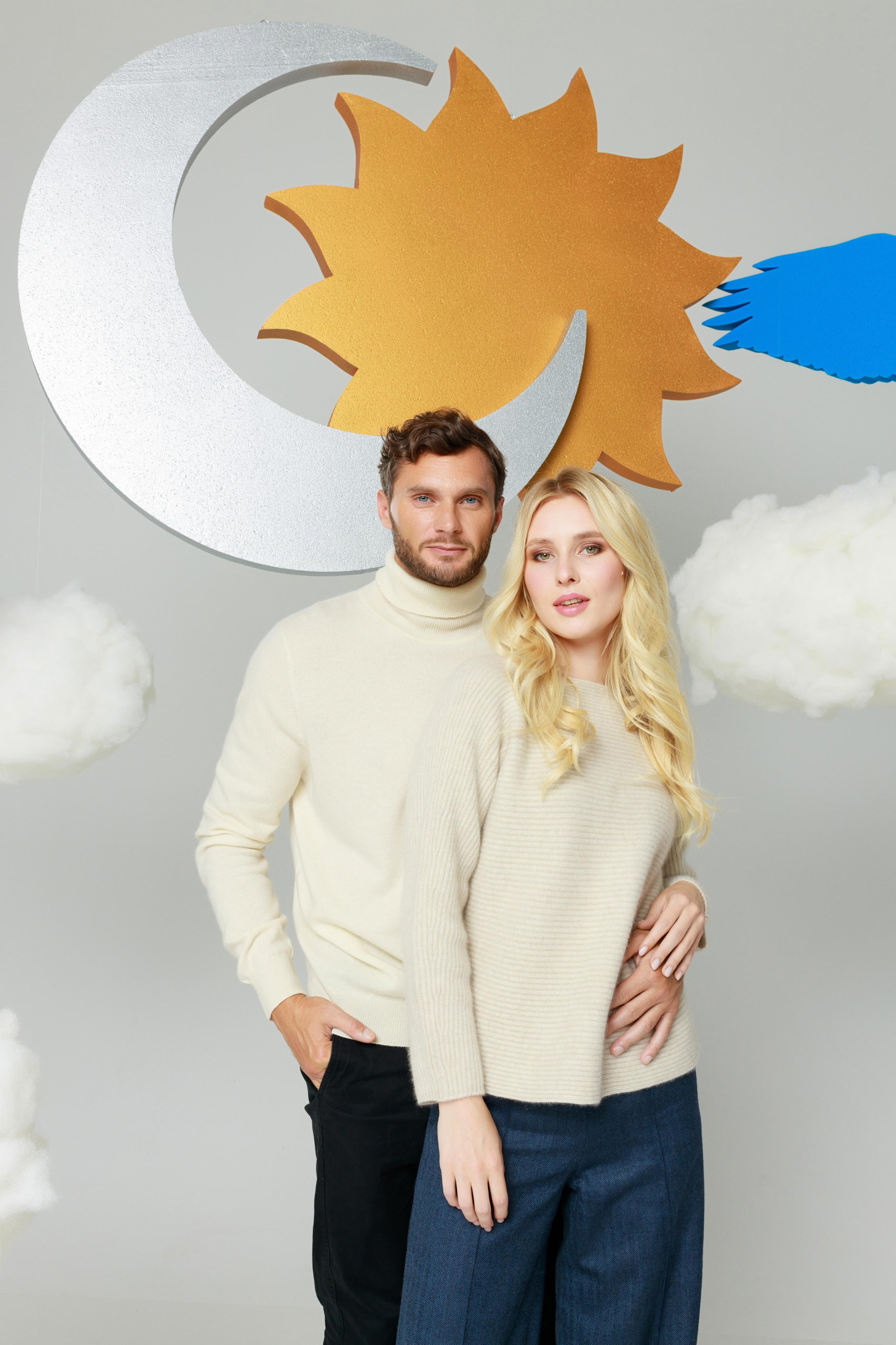 Съемка для KHAN Cashmere. Фотограф Виктория Плотницкая