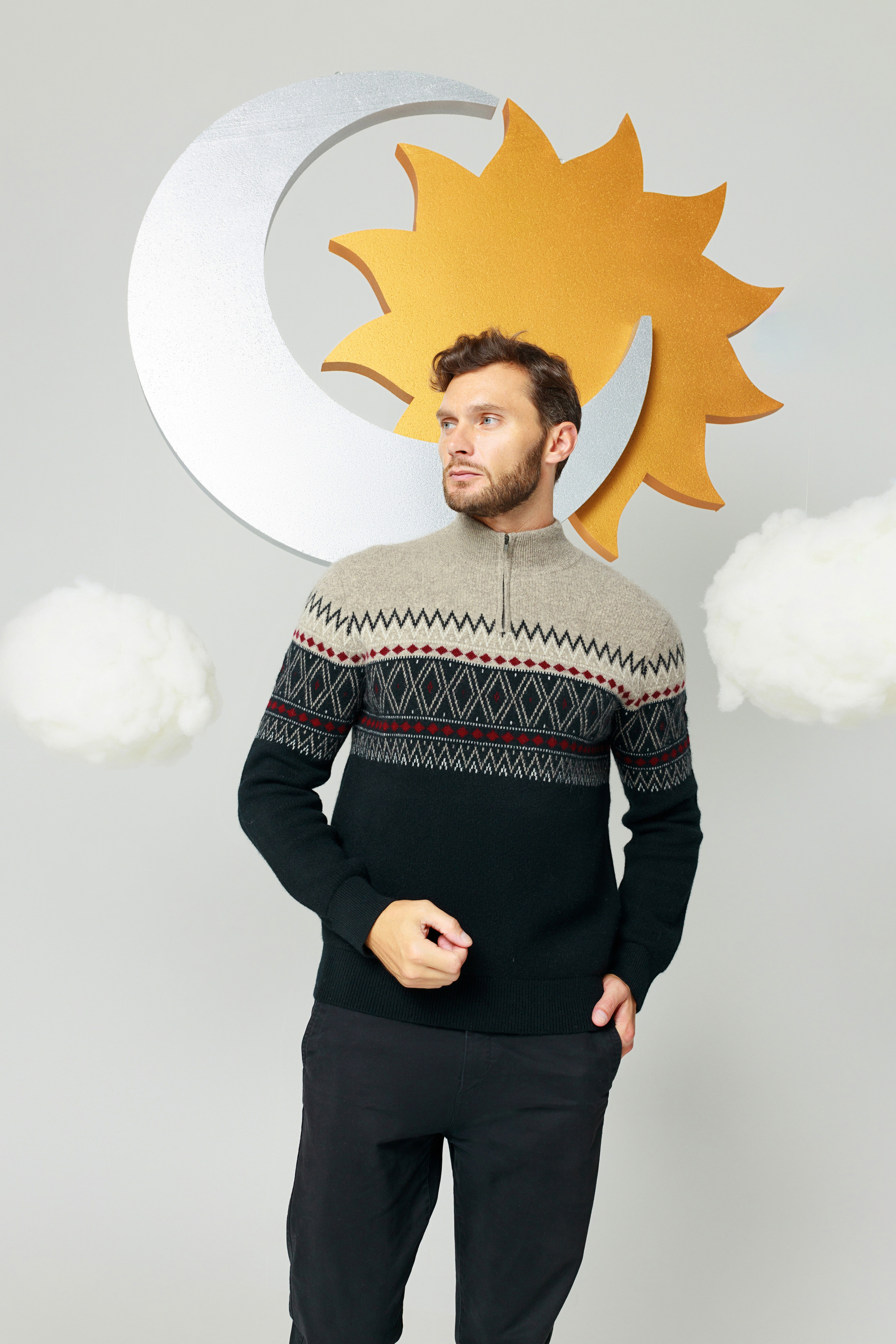 Съемка для KHAN Cashmere. Фотограф Виктория Плотницкая