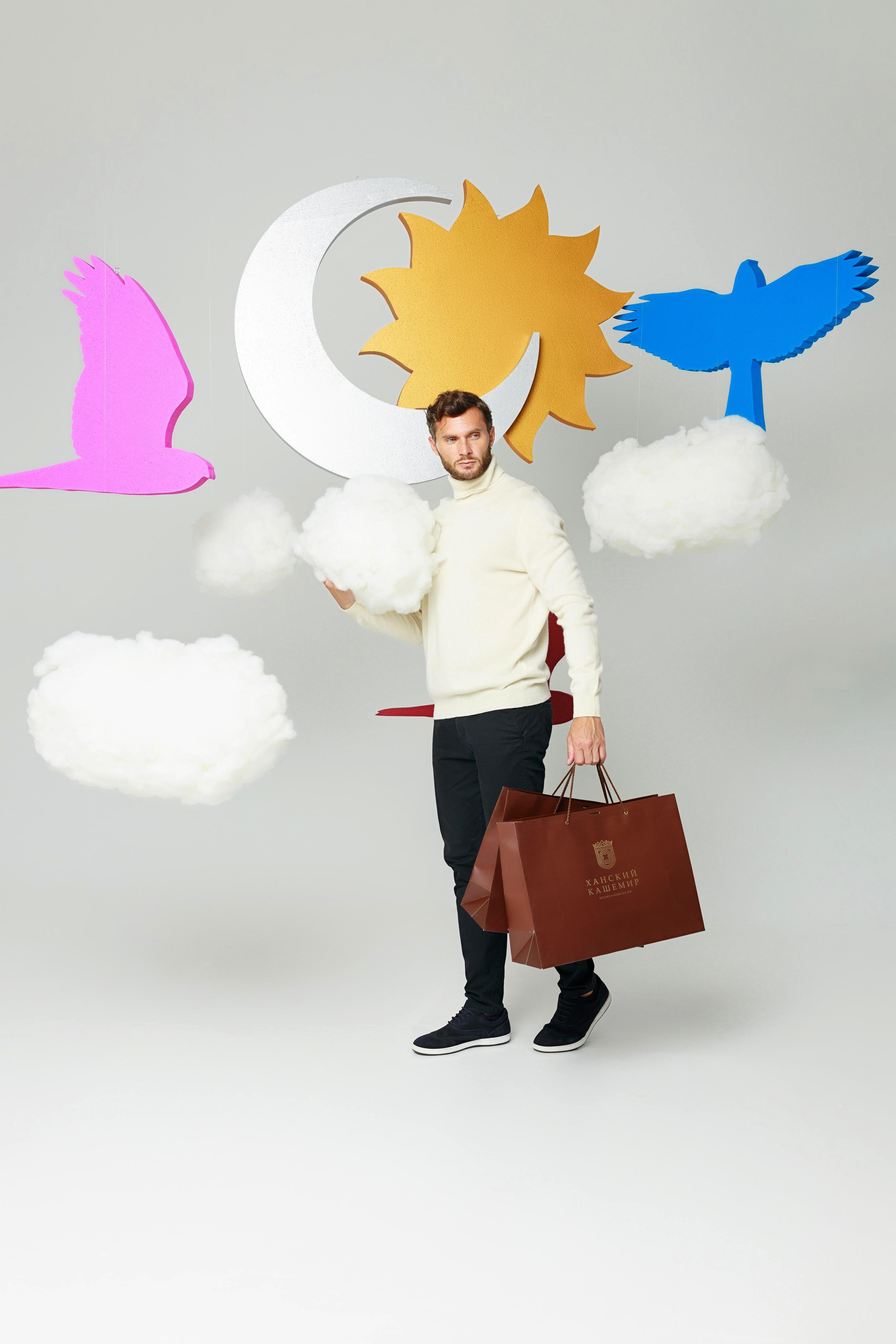 Съемка для KHAN Cashmere. Фотограф Виктория Плотницкая