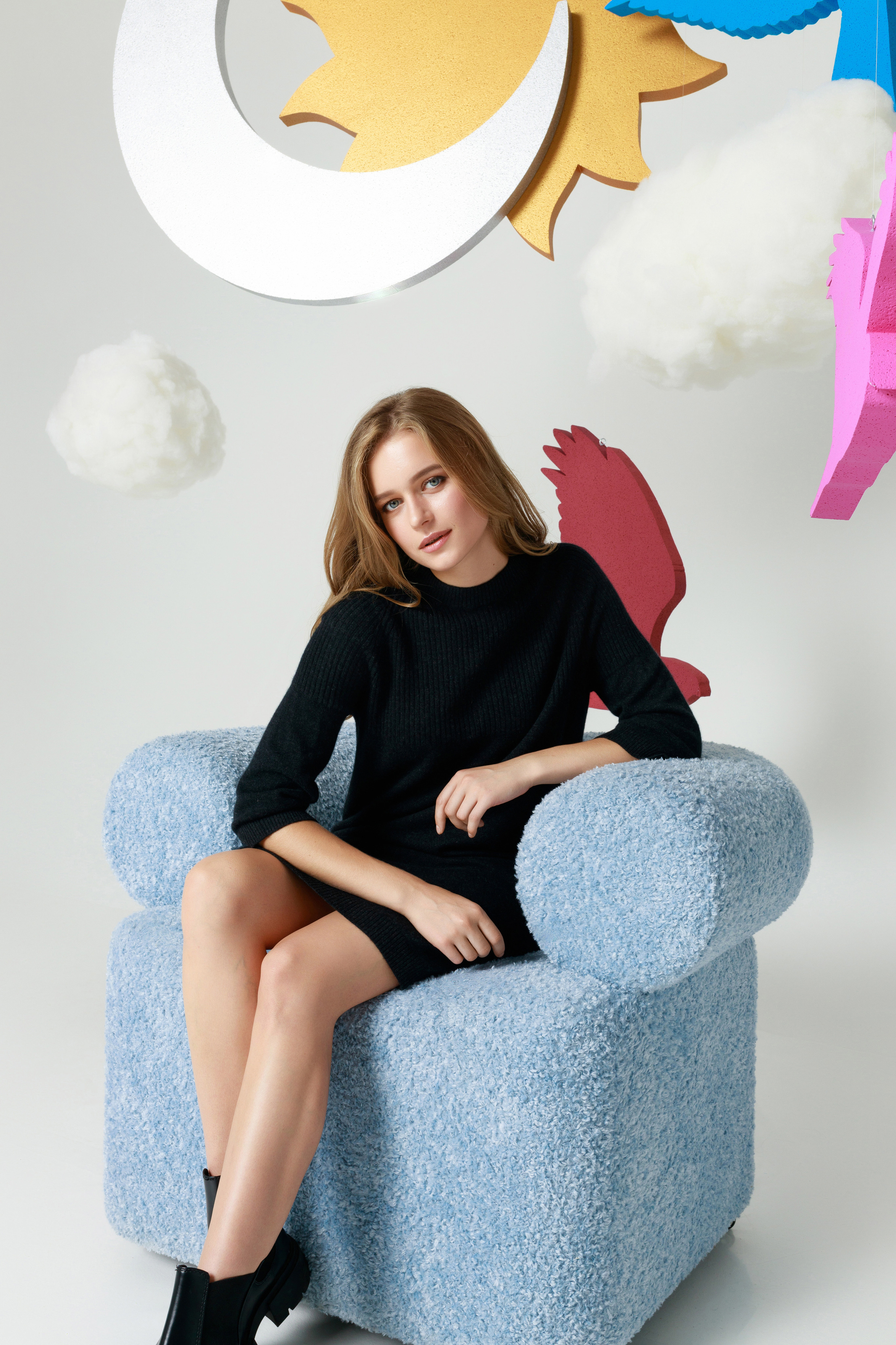 Съемка для KHAN Cashmere. Фотограф Виктория Плотницкая