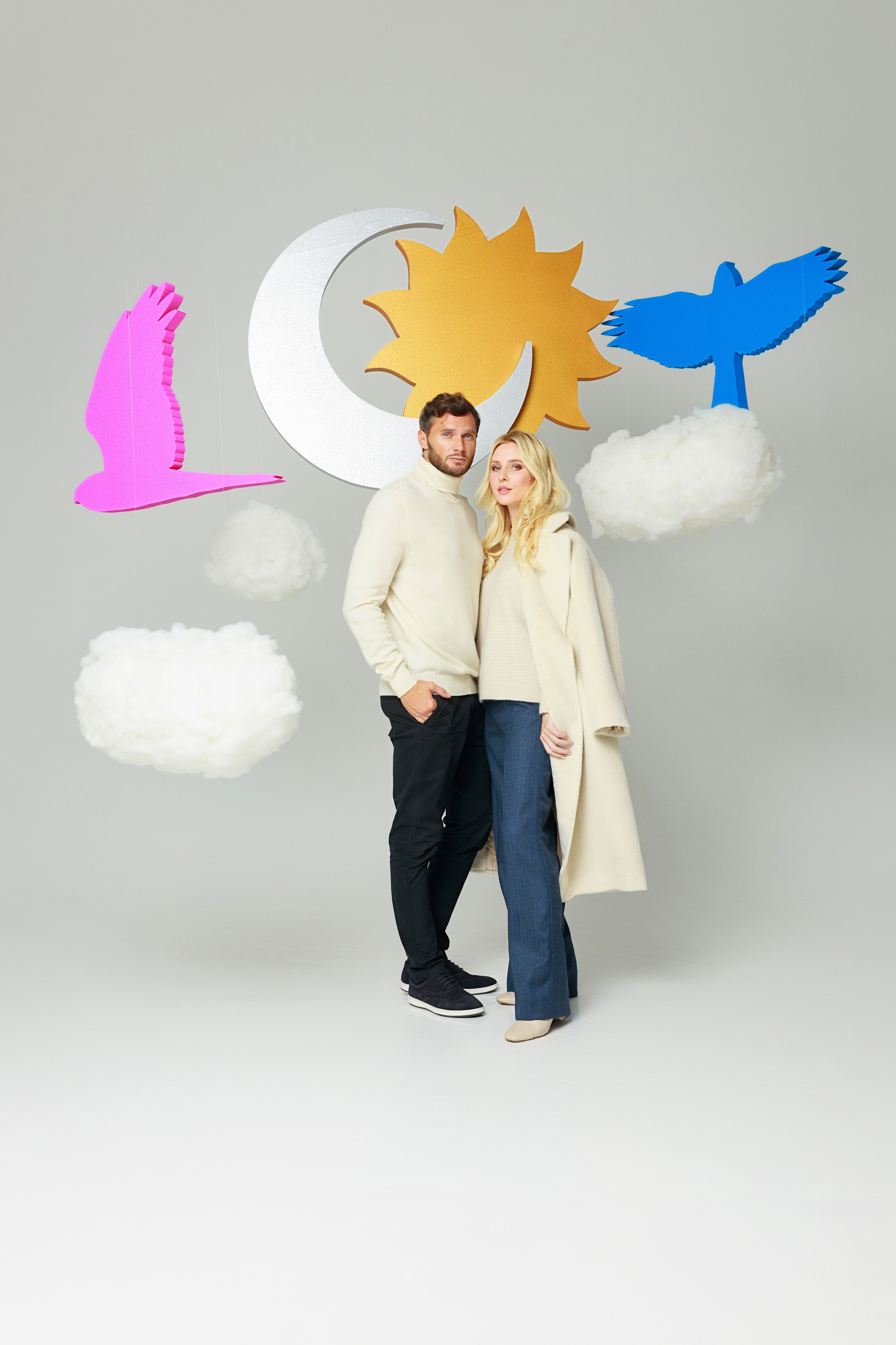 Съемка для KHAN Cashmere. Фотограф Виктория Плотницкая