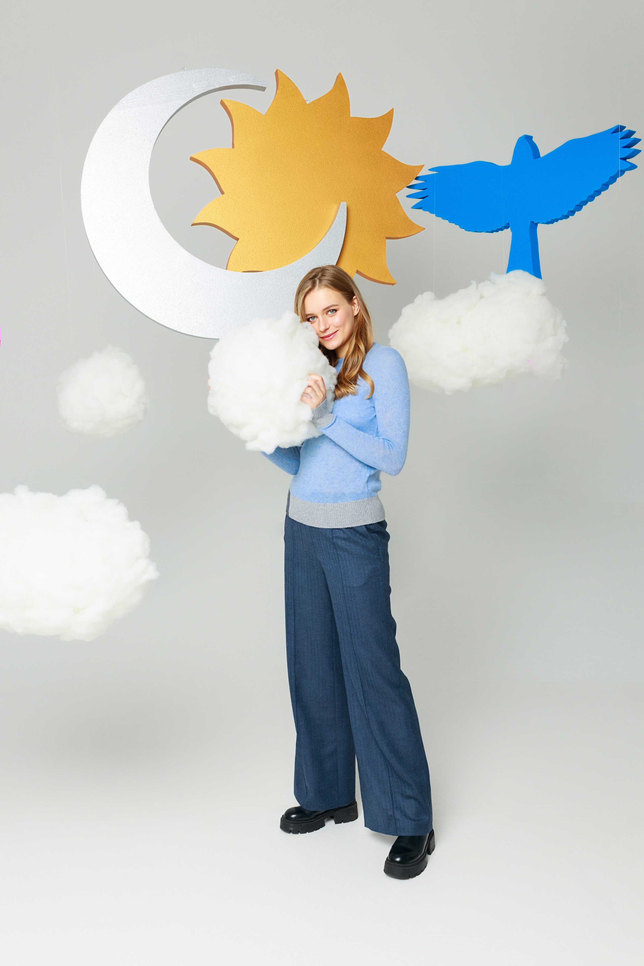 Съемка для KHAN Cashmere. Фотограф Виктория Плотницкая