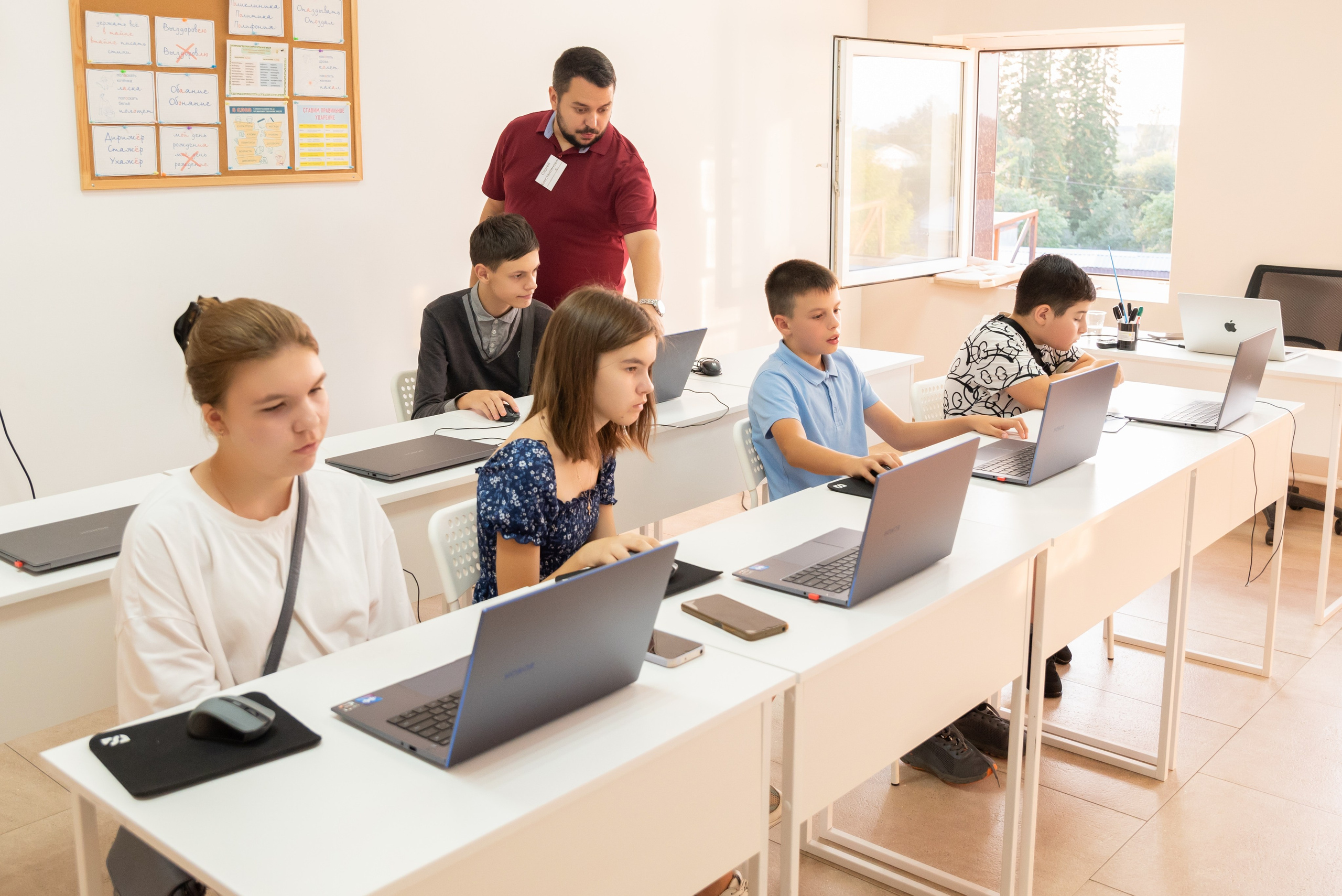 День открытых дверей в образовательном центре «Точка Роста». Фотограф в Москве и Московской области (Ю-В) Олеся Макарова