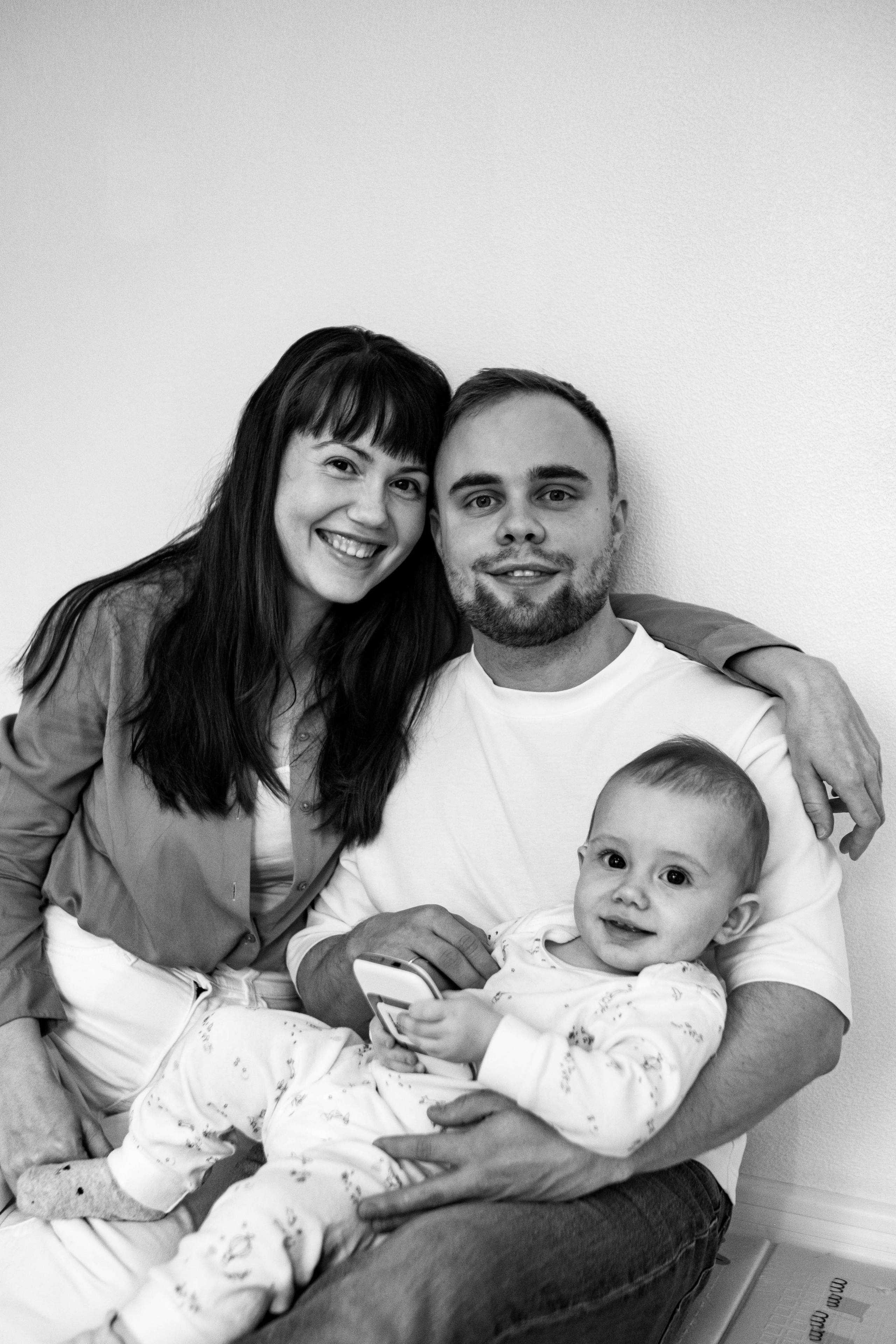 Наташа, Максим и Мишенька. Семейный фотограф в Санкт-Петербурге Дарья Косянчук