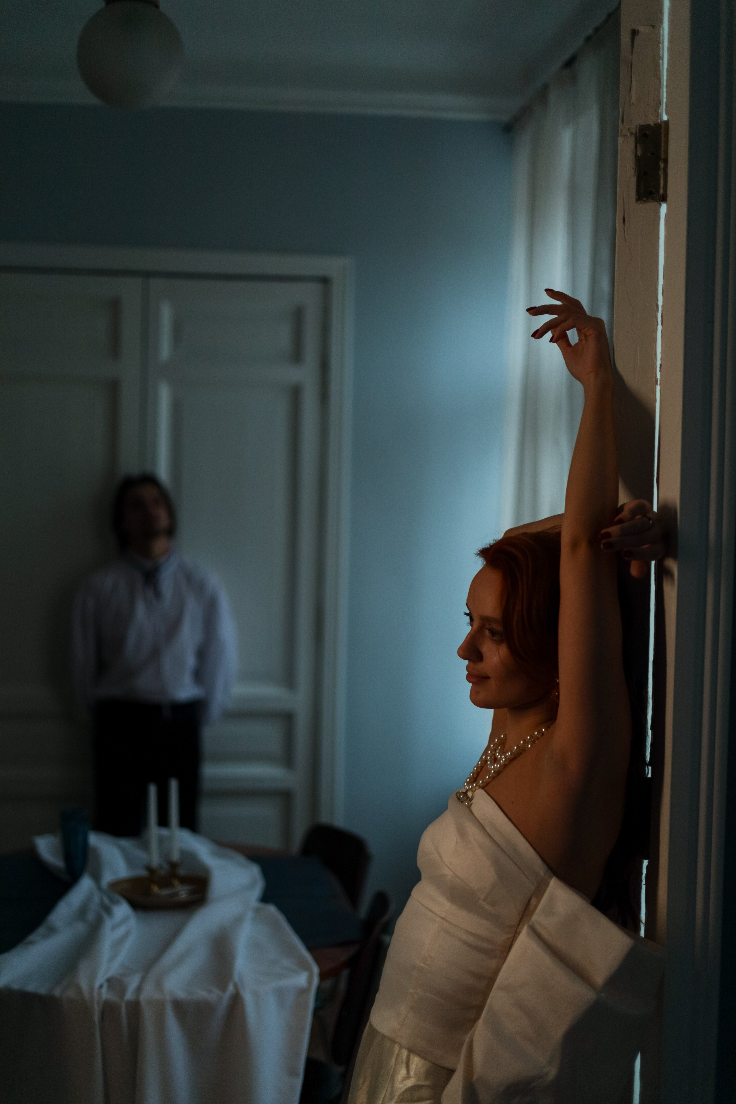 Леся и Никита (съёмка в съёмной квартире). Свадебный фотограф Беларусь Ольга Козыренко