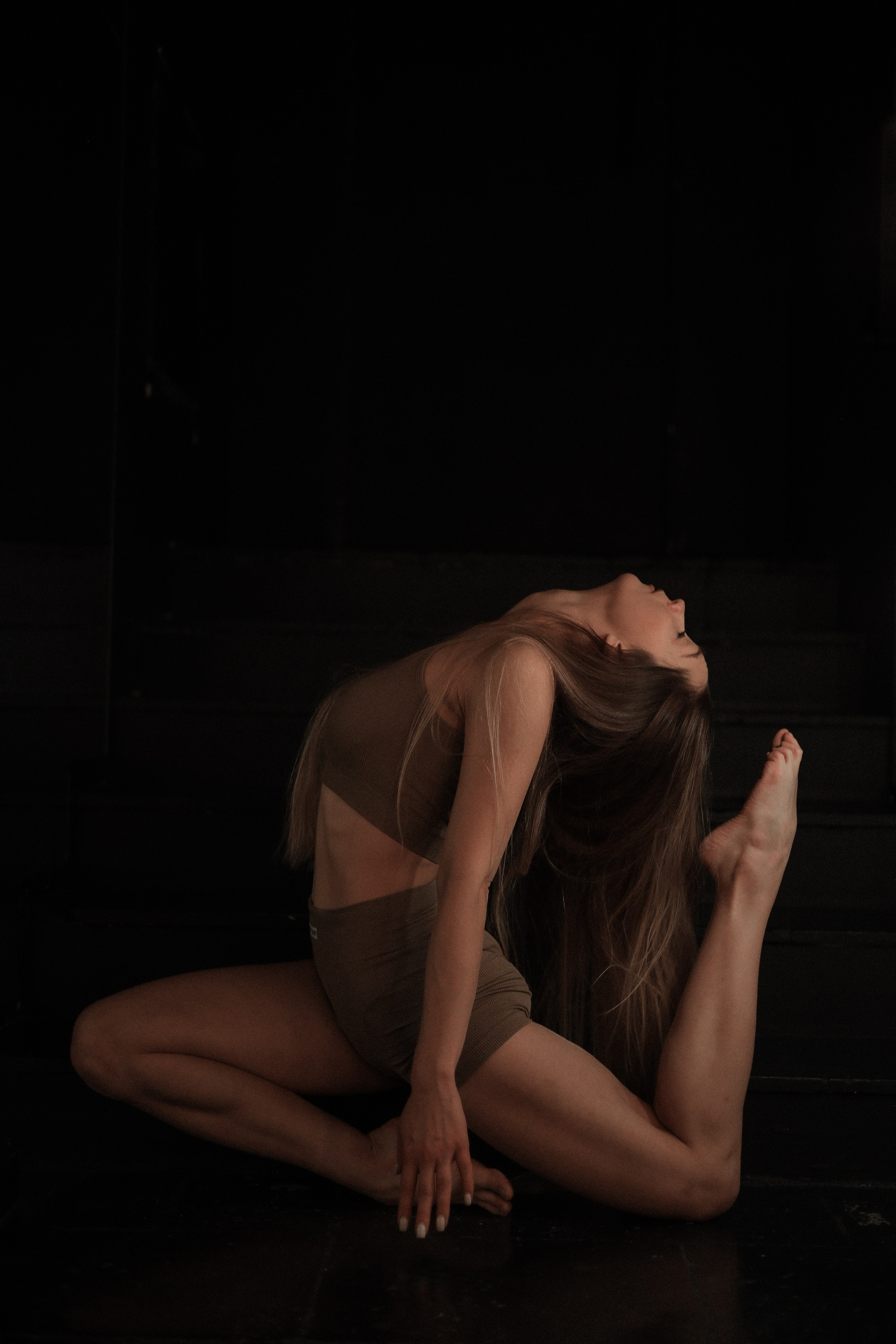 Студийная съемка гимнастки. Евгения Волошина Фотограф Москва / Белгород