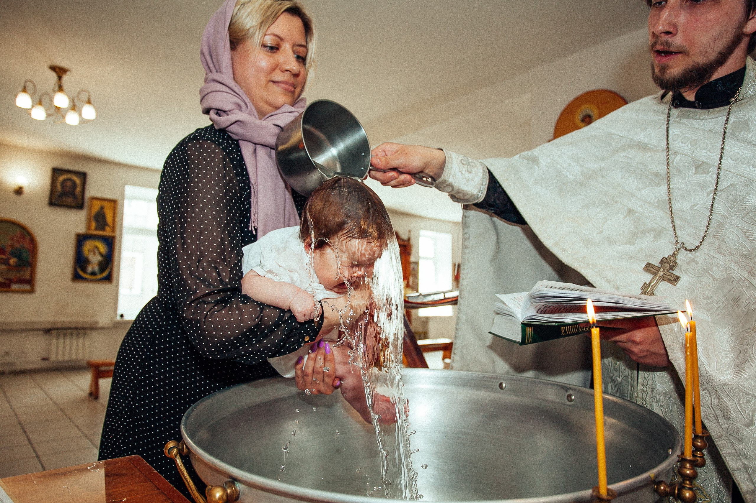 Крещение. Фотограф Дарья Локотко в Красноярске