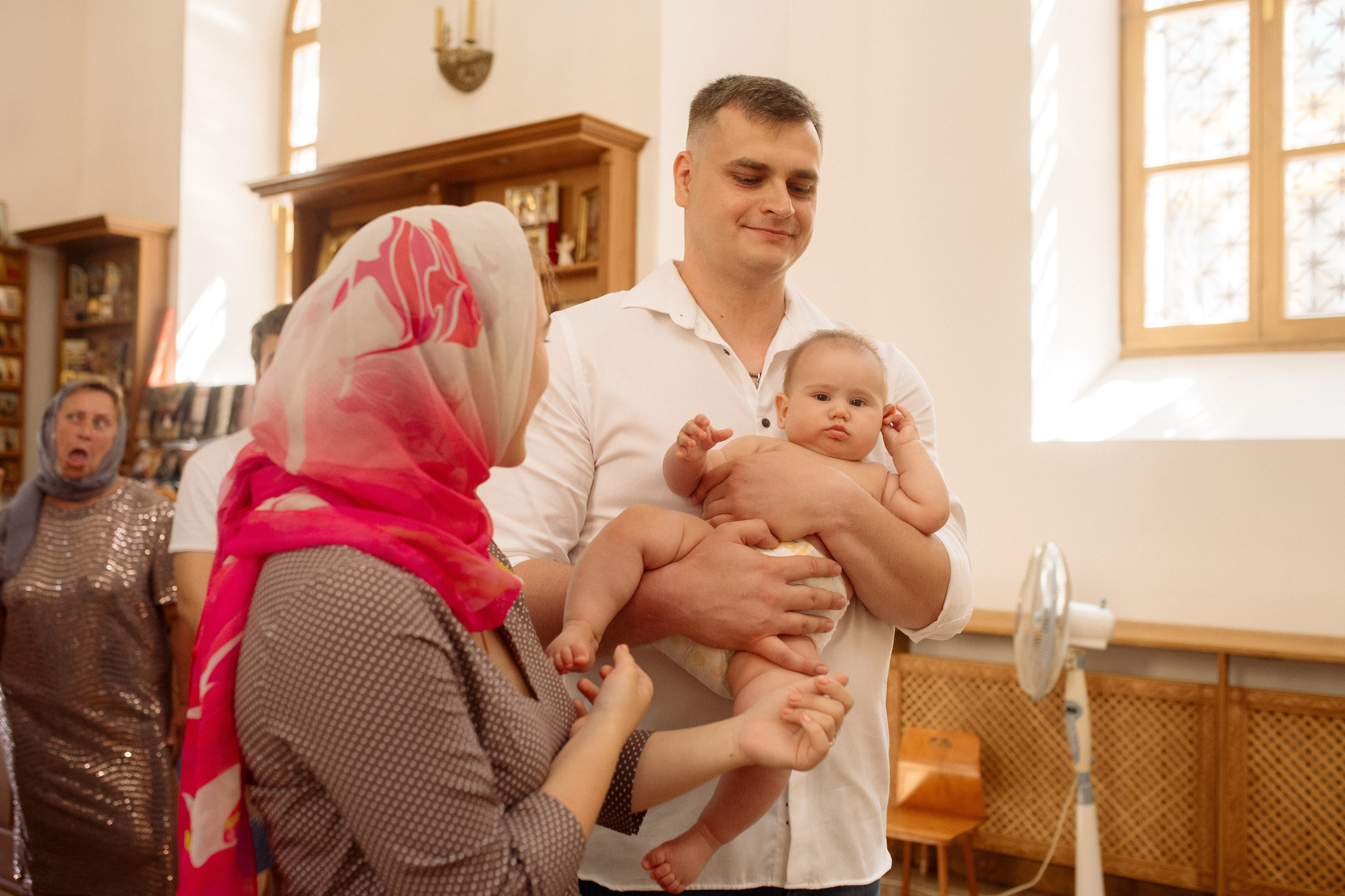 Крещение Сони. Фотограф Мария Стрелкова