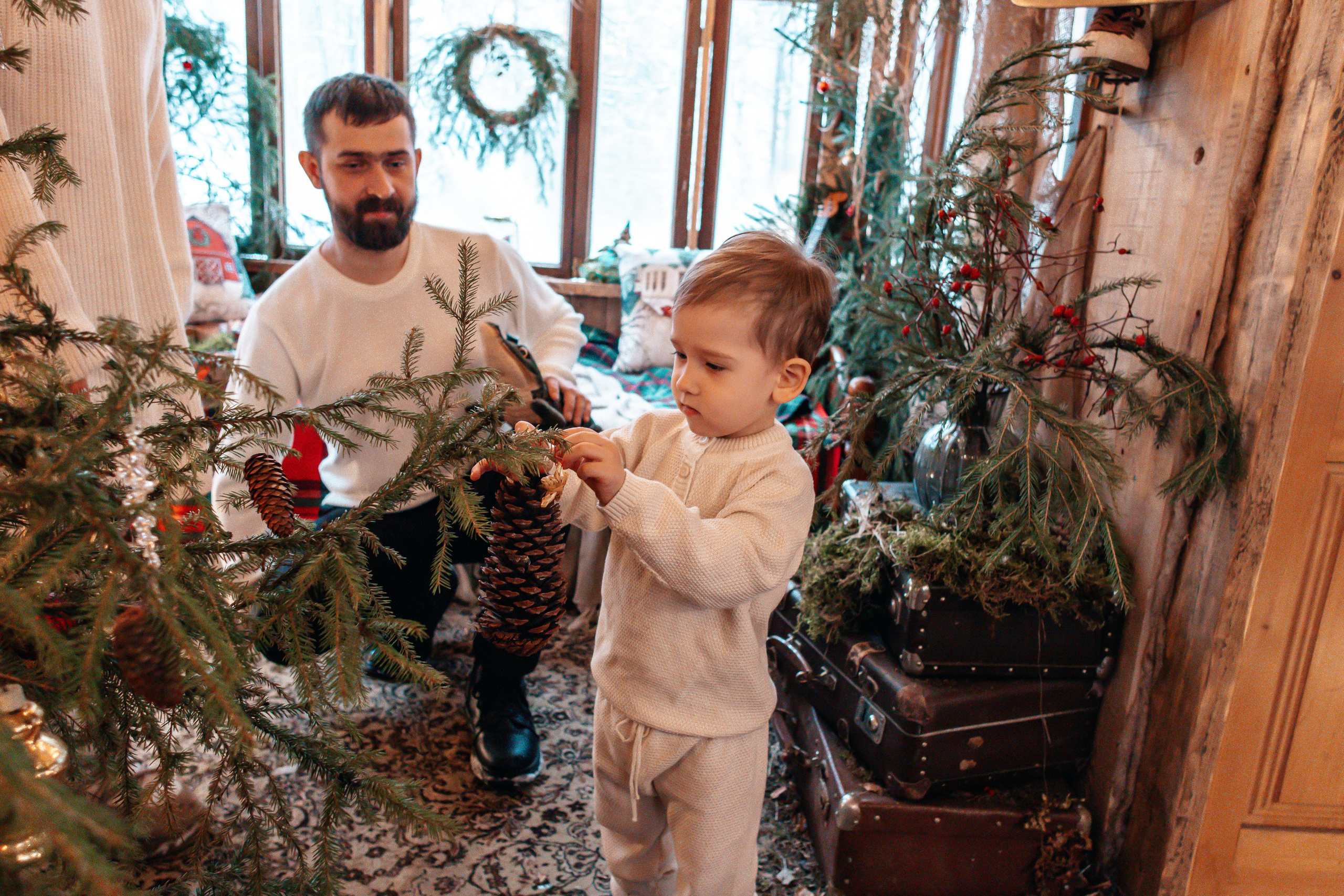 Семейная новогодняя фотосессия, Екатеринбург. Фотограф в Екатеринбурге Пойгина Елена