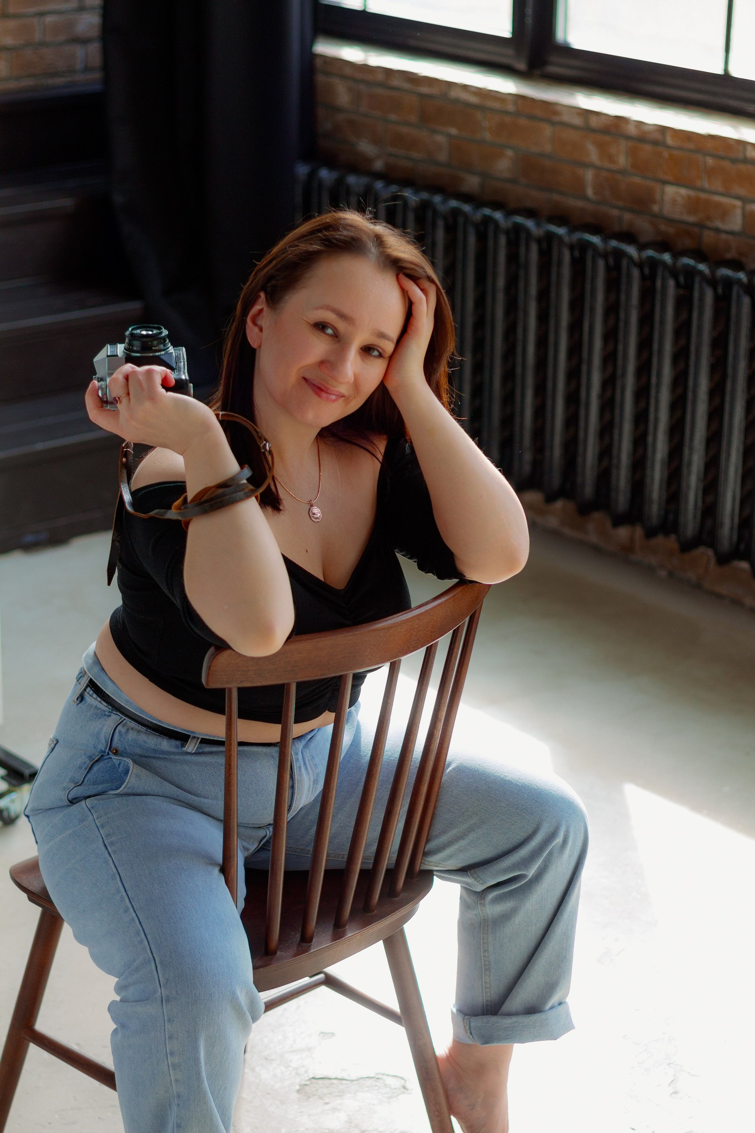 Индивидуальная фотосессия в студии. Саида. Фотограф в Екатеринбурге Пойгина Елена