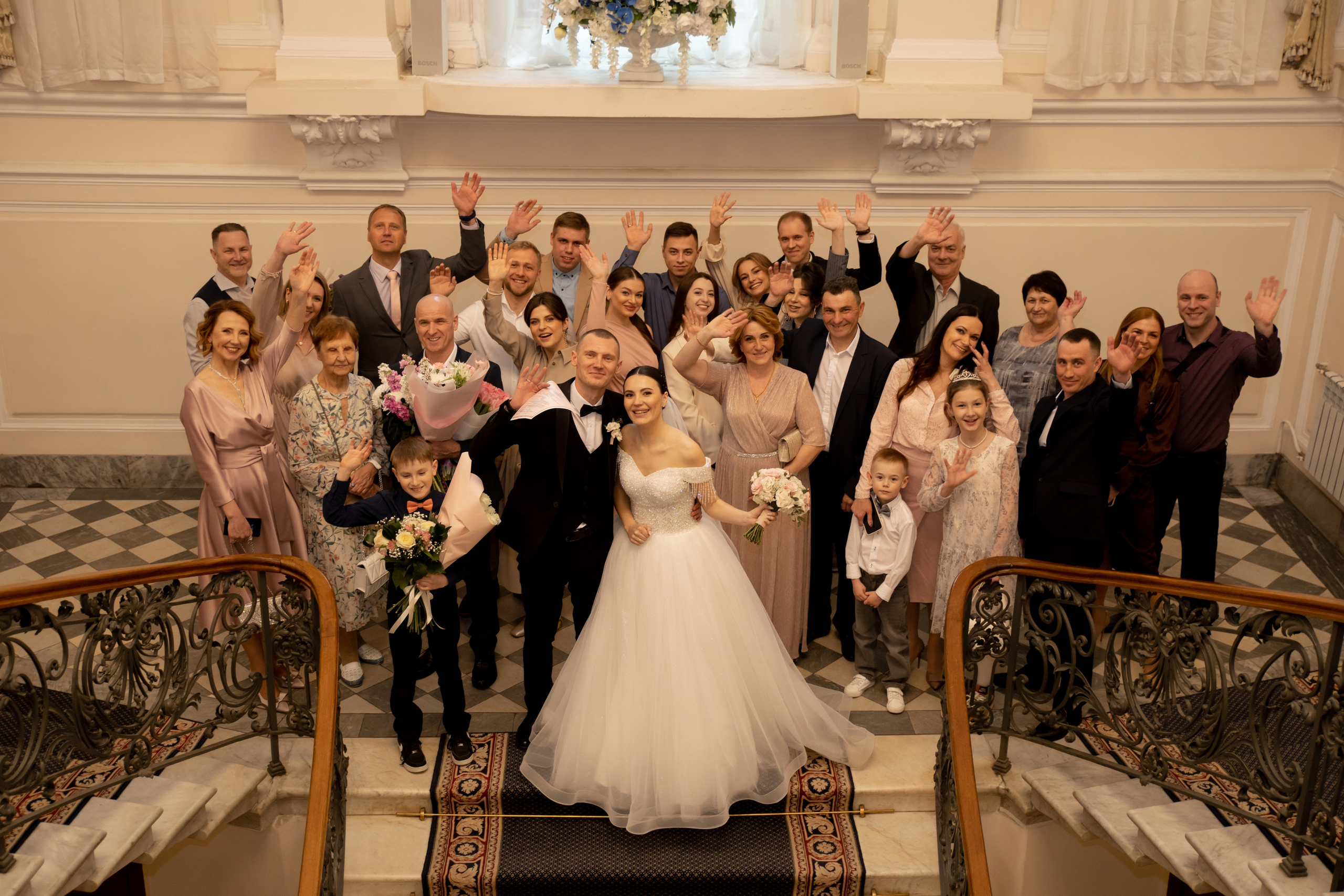 Мария и Александр / полный свадебный день. Свадебный и семейный фотограф в Москве Диана Левченко