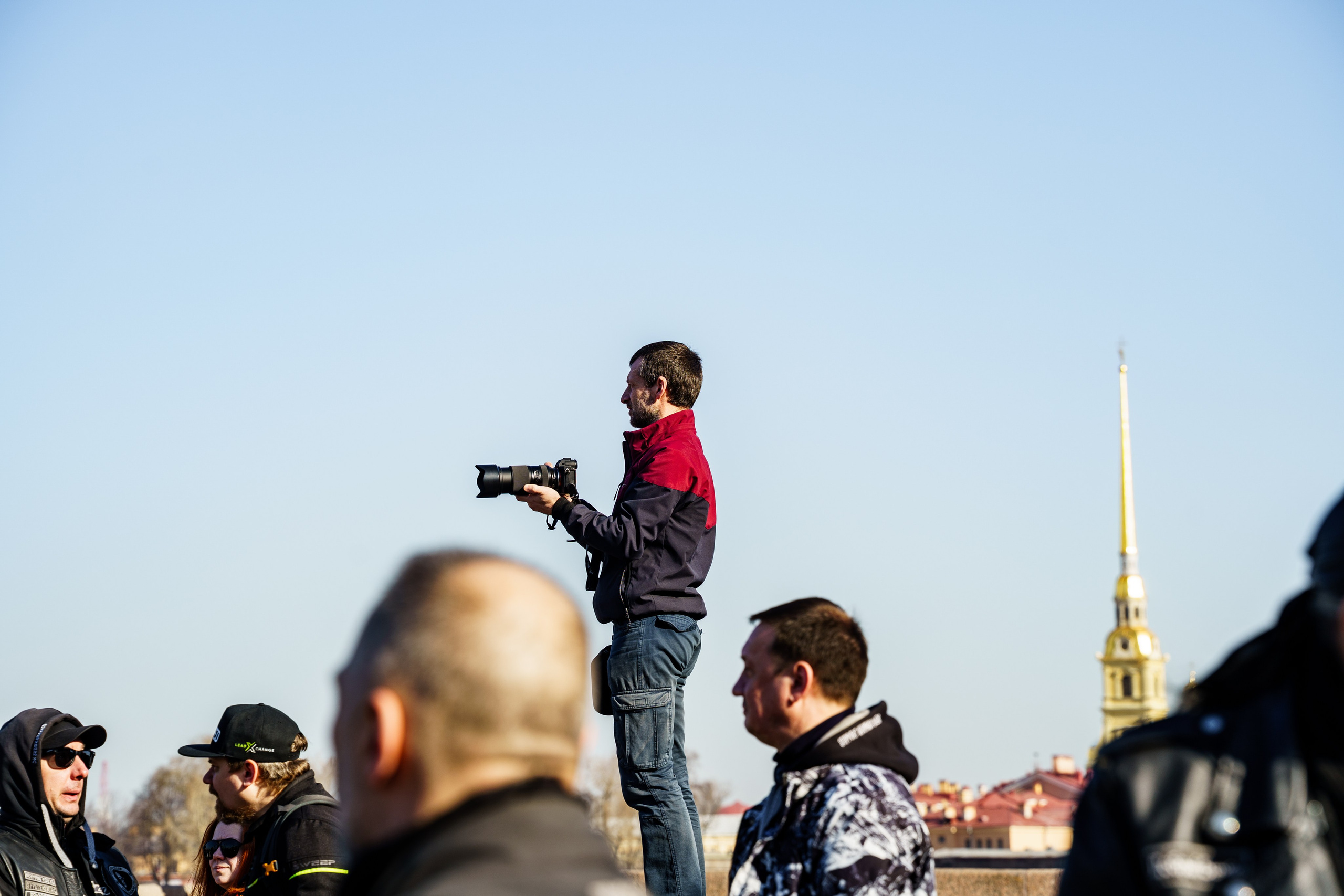 Прохват мотоклуба Norman Riders ч.1. Концертный и репортажный фотограф в Санкт-Петербурге Слава Пахомов