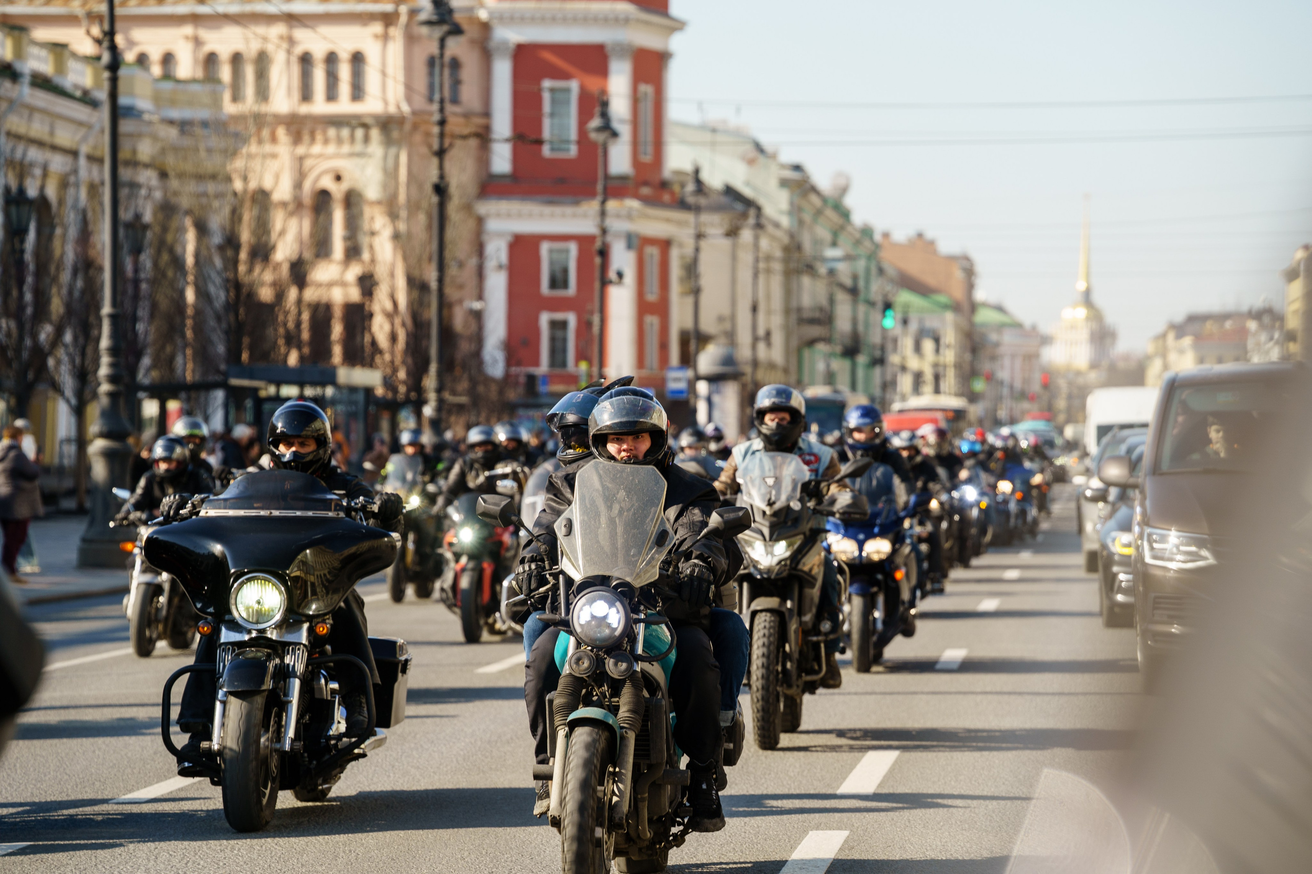 Прохват мотоклуба Norman Riders ч.1. Концертный и репортажный фотограф в Санкт-Петербурге Слава Пахомов