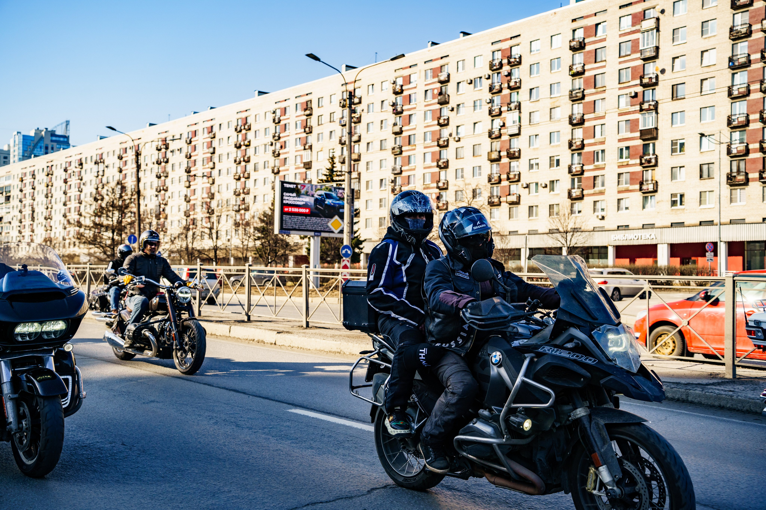 Прохват мотоклуба Norman Riders ч.1. Концертный и репортажный фотограф в Санкт-Петербурге Слава Пахомов