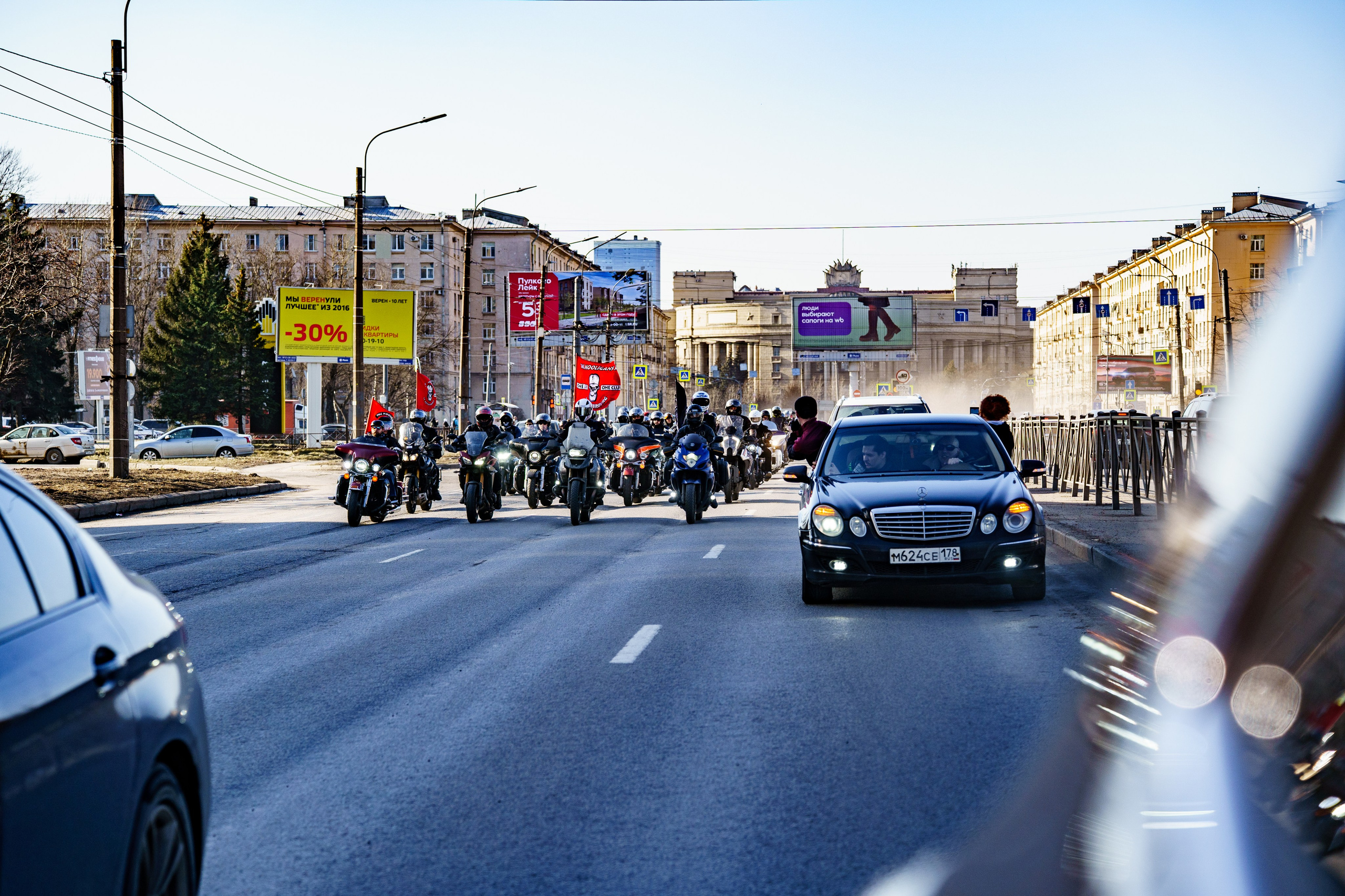 Прохват мотоклуба Norman Riders ч.1. Концертный и репортажный фотограф в Санкт-Петербурге Слава Пахомов