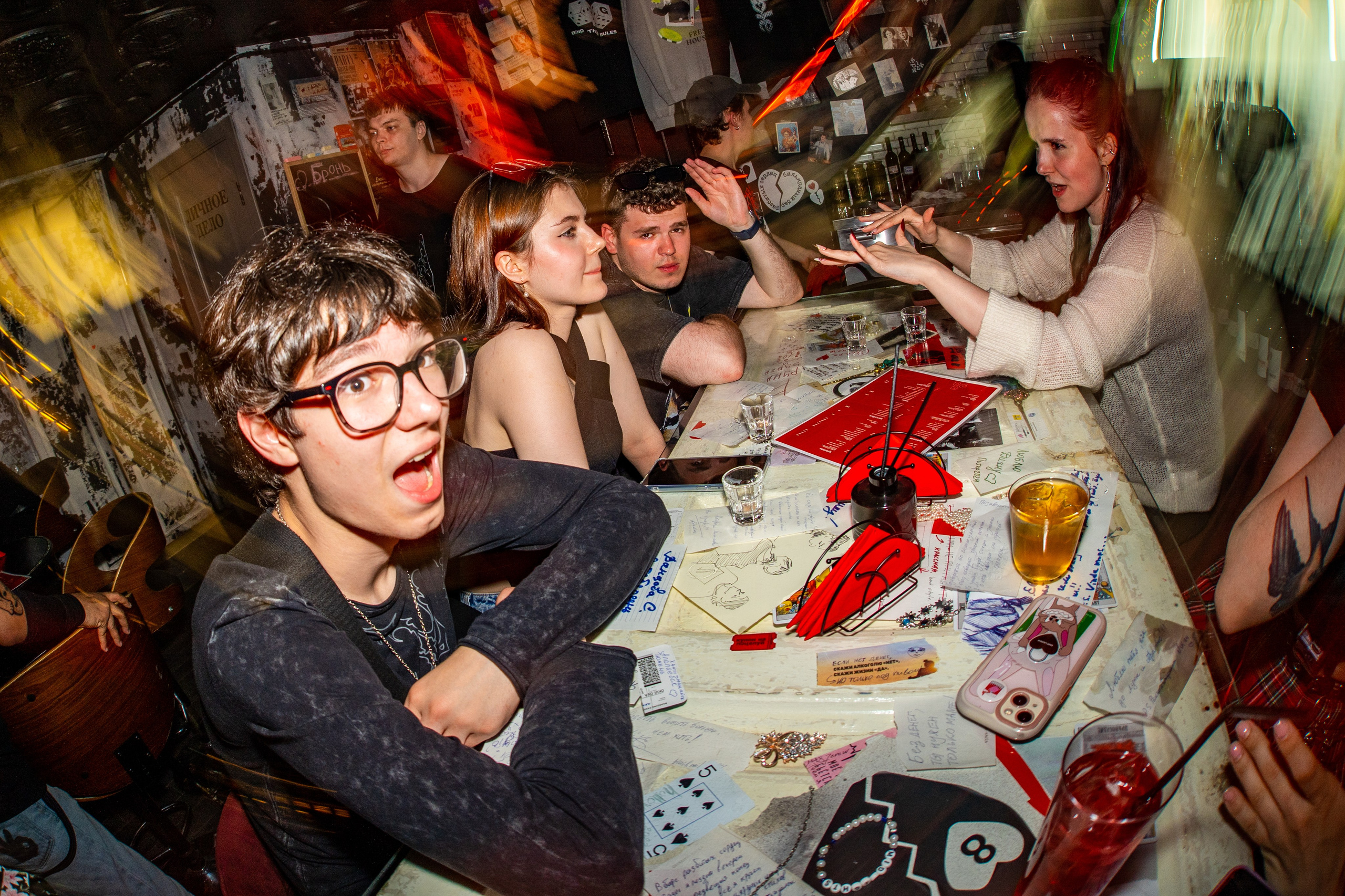 Панк-вечеринка в Баре разбитых сердец. Концертный и репортажный фотограф в Санкт-Петербурге Слава Пахомов