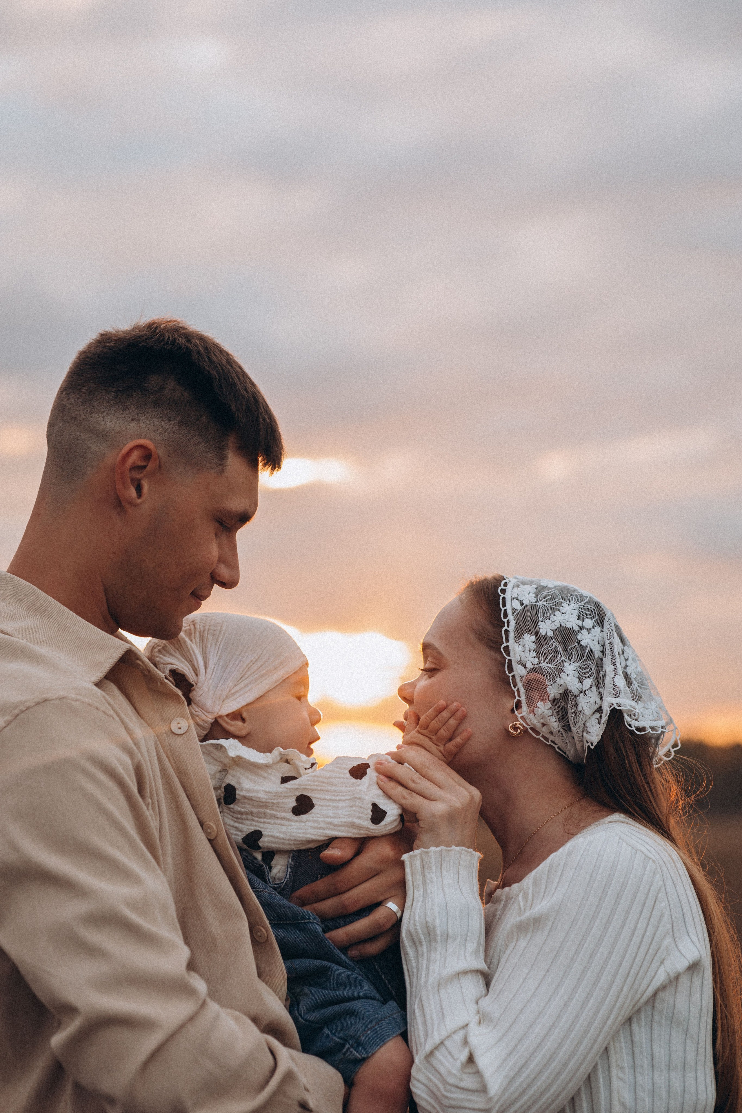 Максим Аня и Каролина. Семейный фотограф Нижневартовск Тюмень Ефимова Ирина