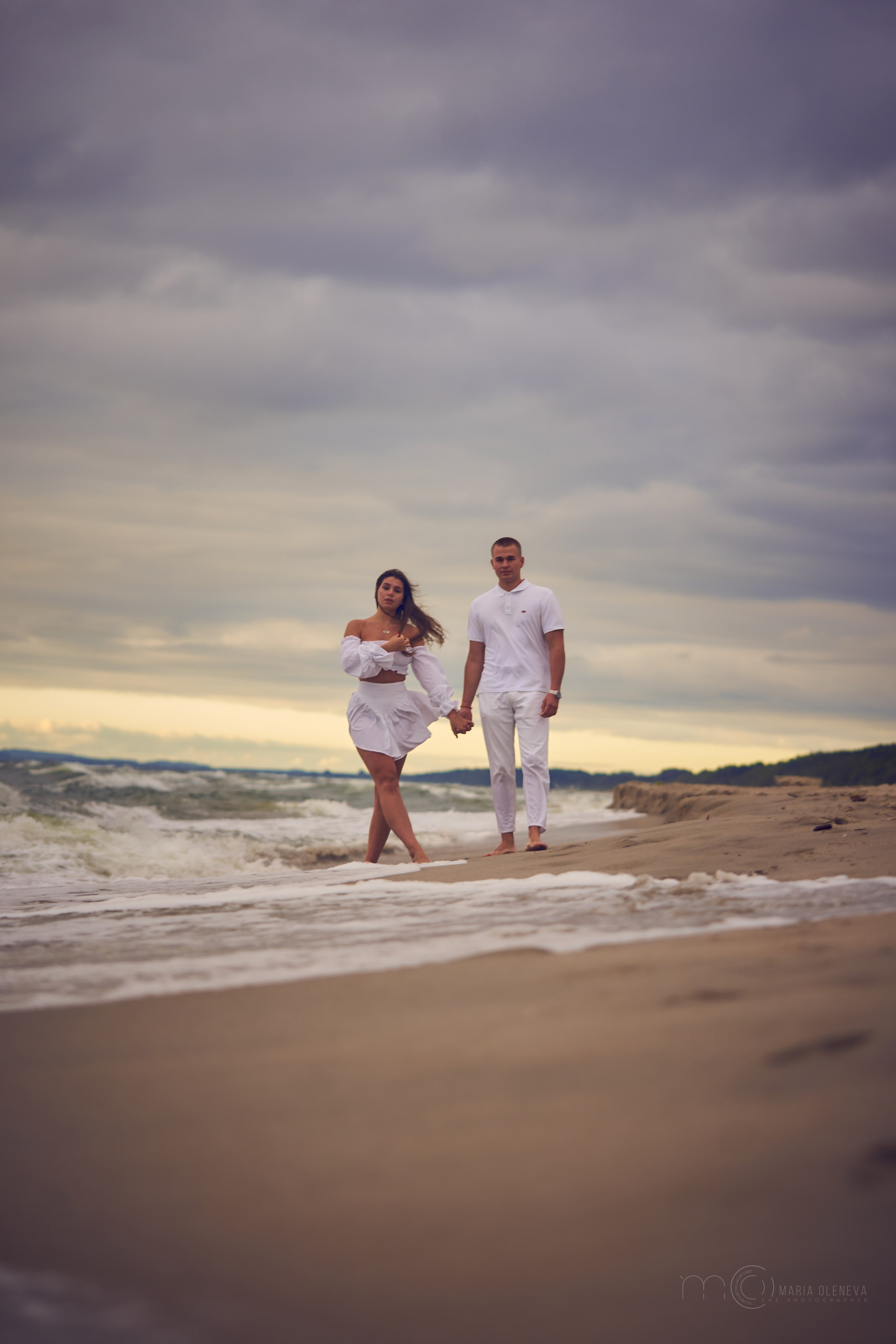 У моря. Фотограф Мария Оленева