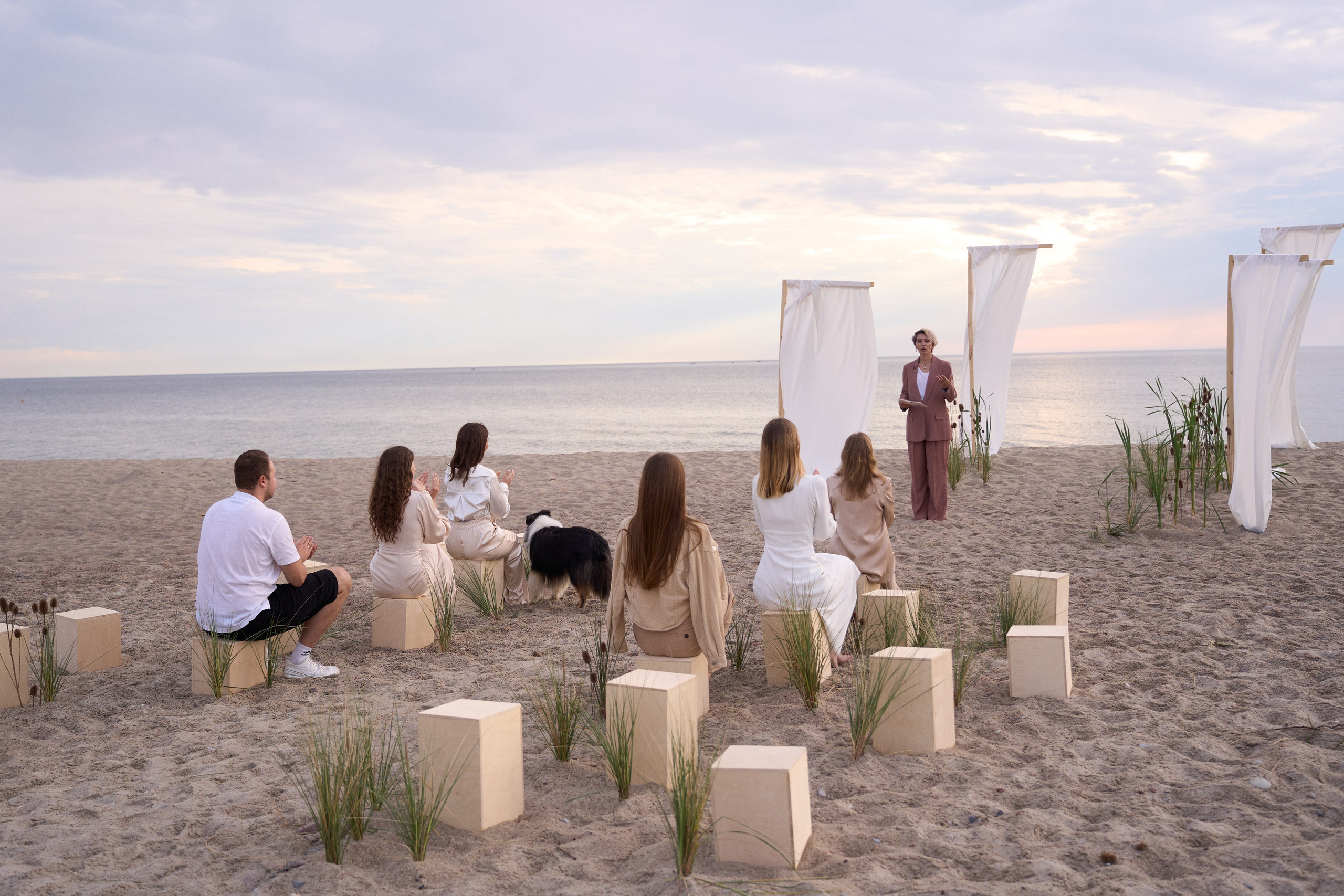 Янтарная свадьба. Калининград. Оформление свадеб, декор свадеб Вера Маркова, Москва