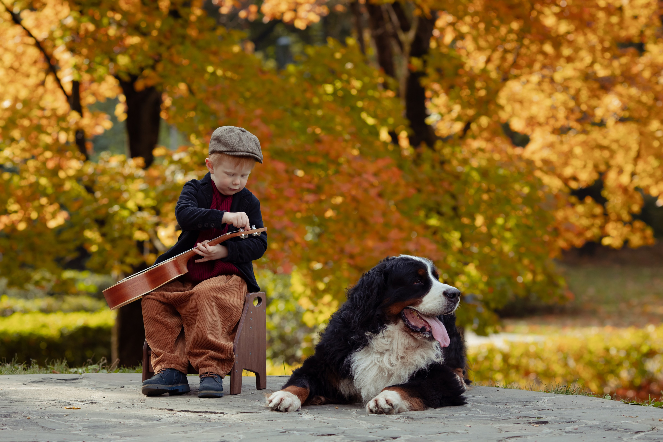 Ася, Дима, Кирилл с Бергамотом. Семейный и детский фотограф в Москве Дорогова Екатерина